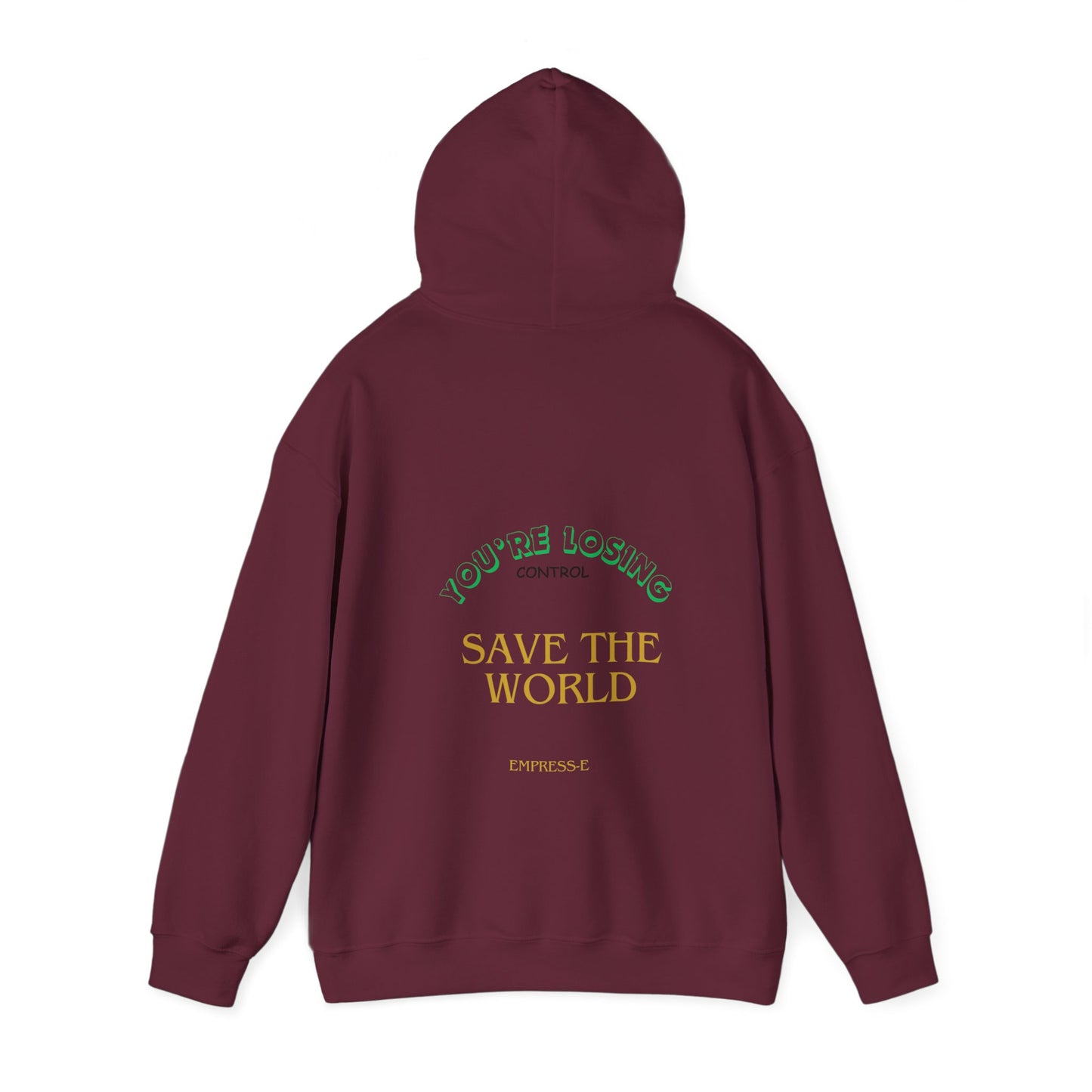 Hooded Sweatshirt - Save the World - Global Warming Awareness