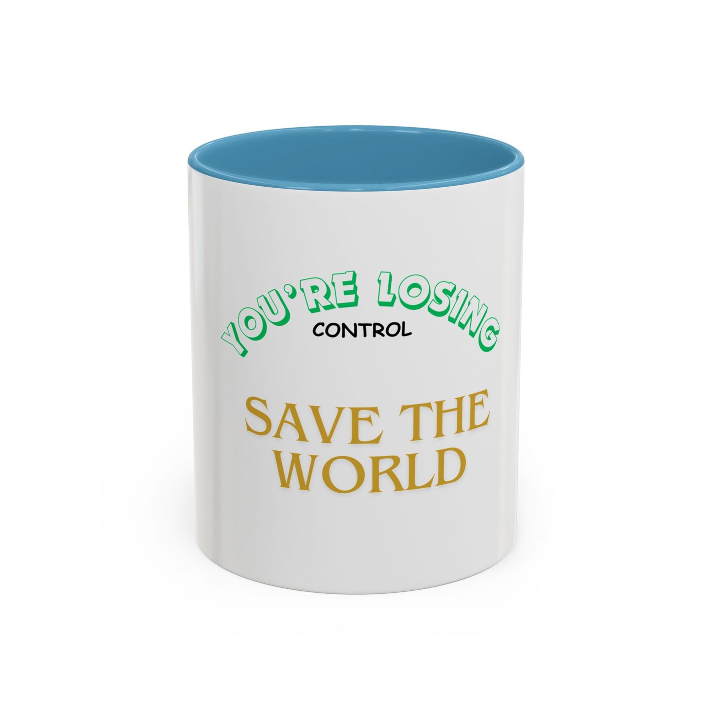 Coffee Mug, SAVE THE WORLD Climate Change Cup, Eco-Friendly Earth Day Gift,