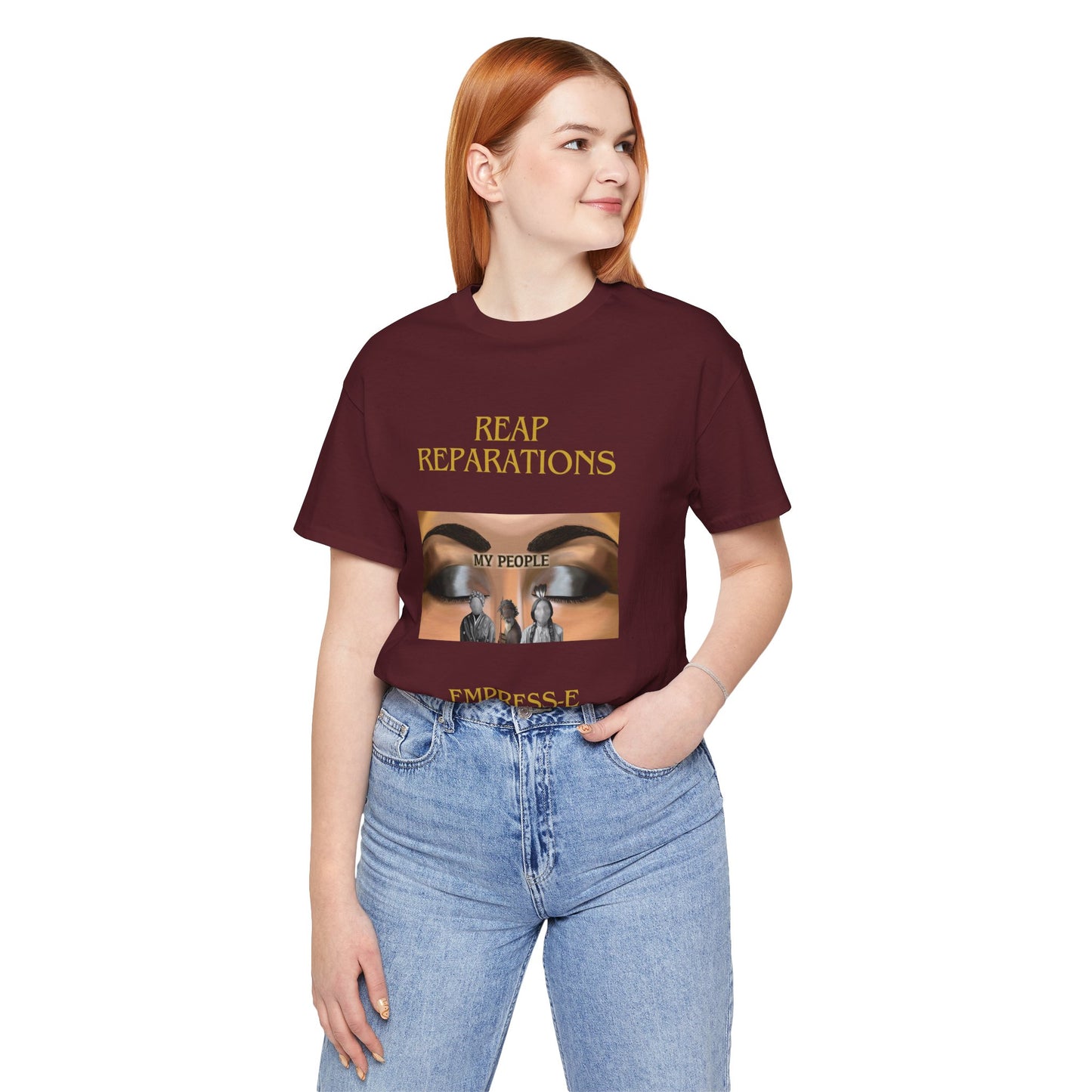 Unisex Tee Black History Indigenous People Reparations T-Shirt