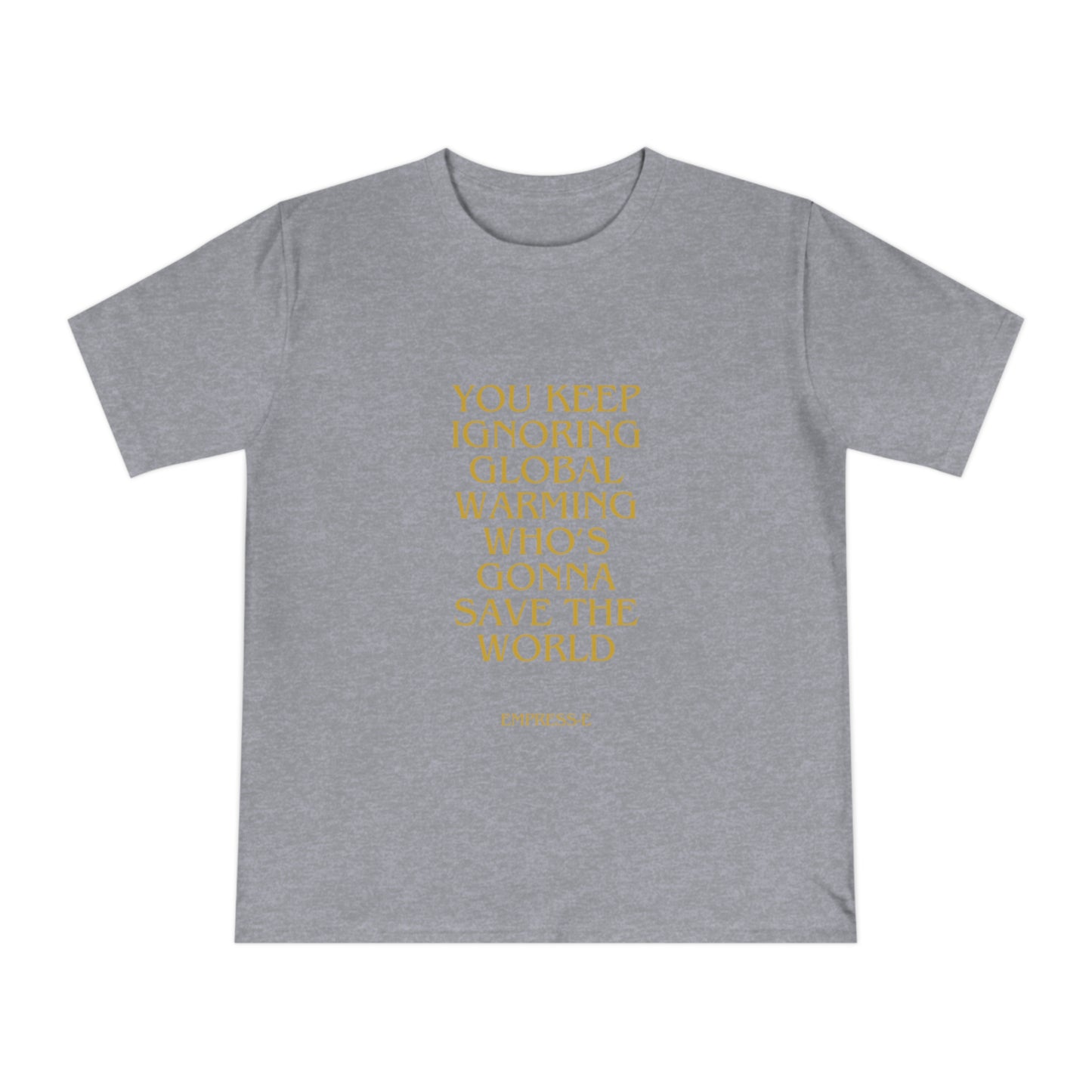 T-Shirt - GLOBAL WARMING TIME IS TICKING