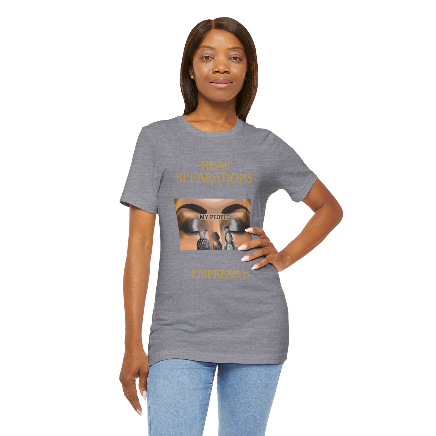 Unisex Tee Black History Indigenous People Reparations T-Shirt