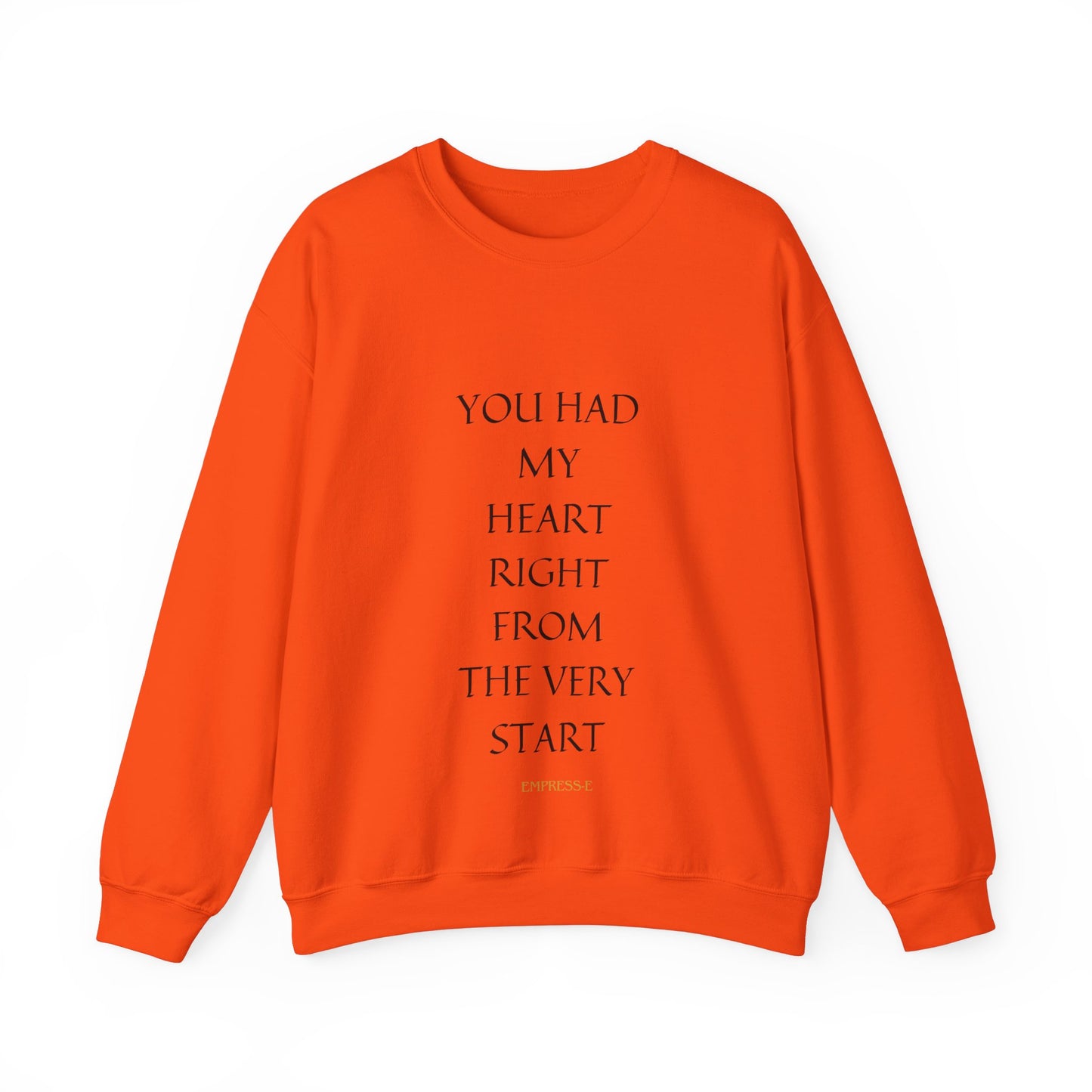 Soulmate Unisex Sweatshirt - You Had My Heart From the Start