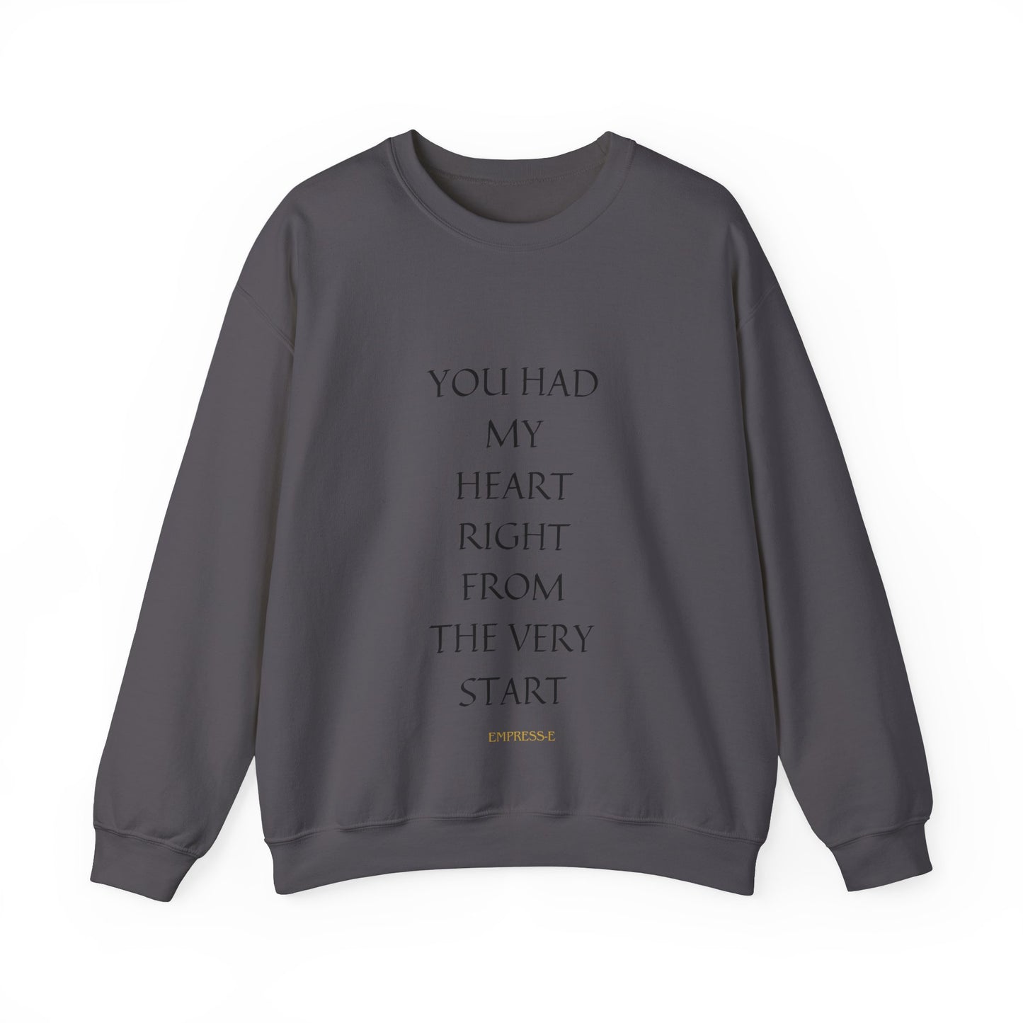 Soulmate Unisex Sweatshirt - You Had My Heart From the Start