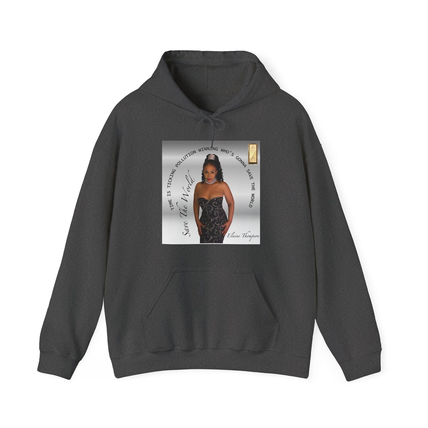 Hooded Sweatshirt - Save the World - Global Warming Awareness