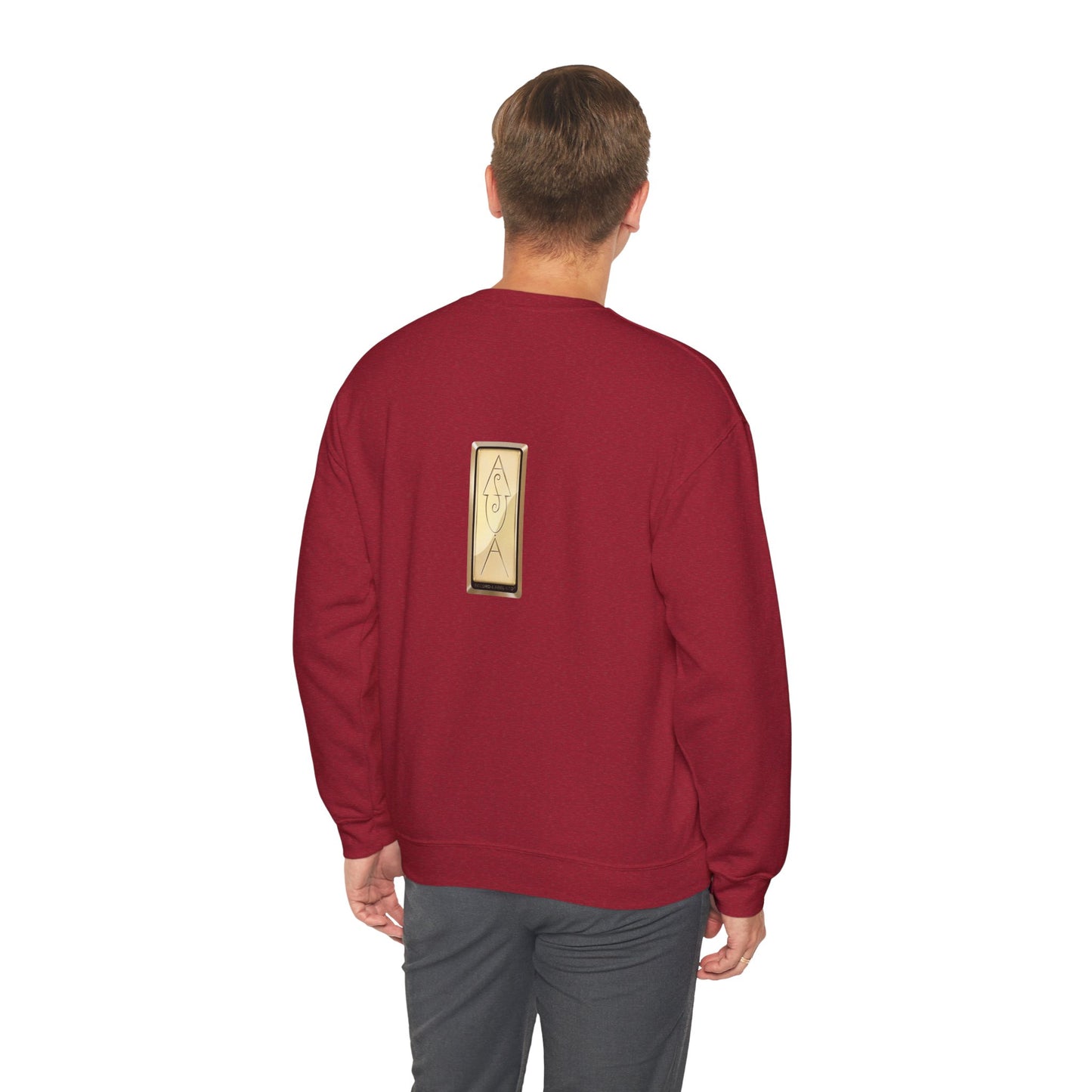 Music Lover Heavy Blend Sweatshirt - I'm Watching You Watching Me Rock Song SHADOO by Empress-E