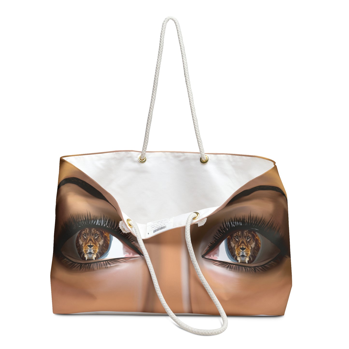 Weekender Bag - EMPRESS-E LION EYES Design