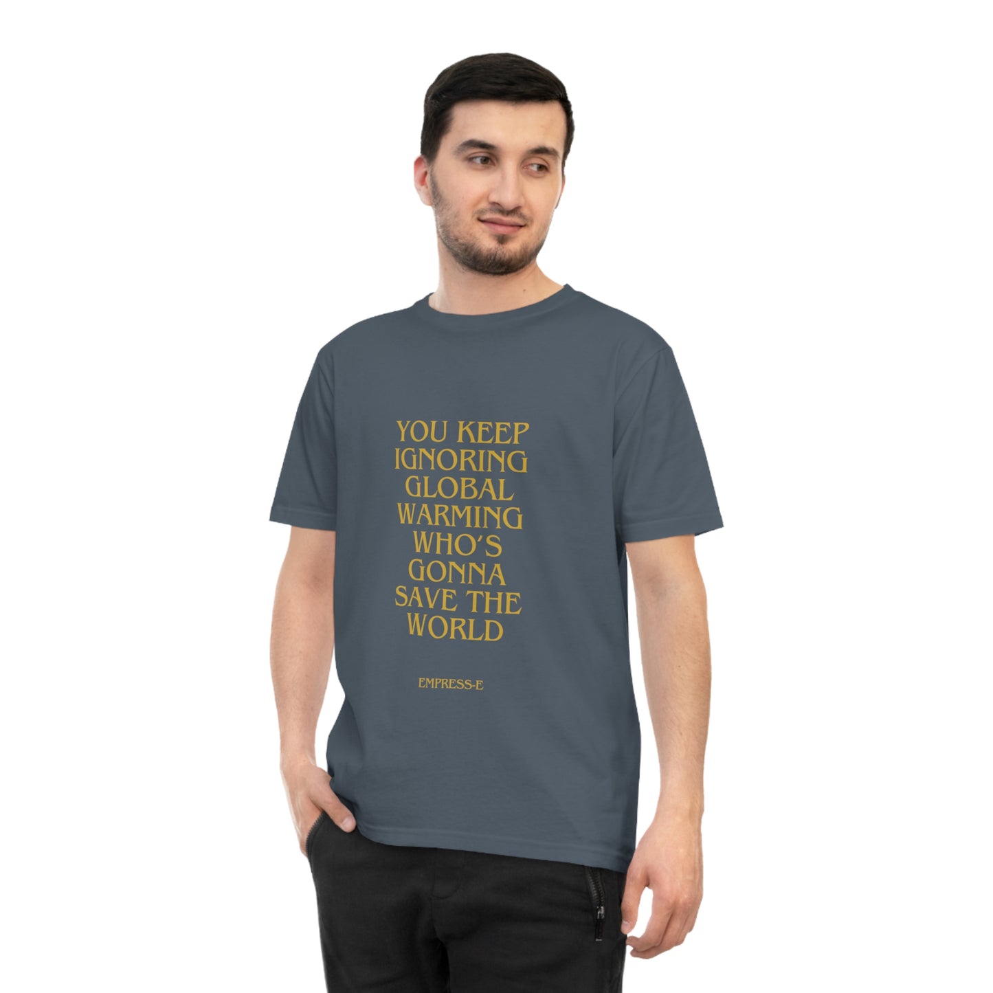 T-Shirt - GLOBAL WARMING TIME IS TICKING
