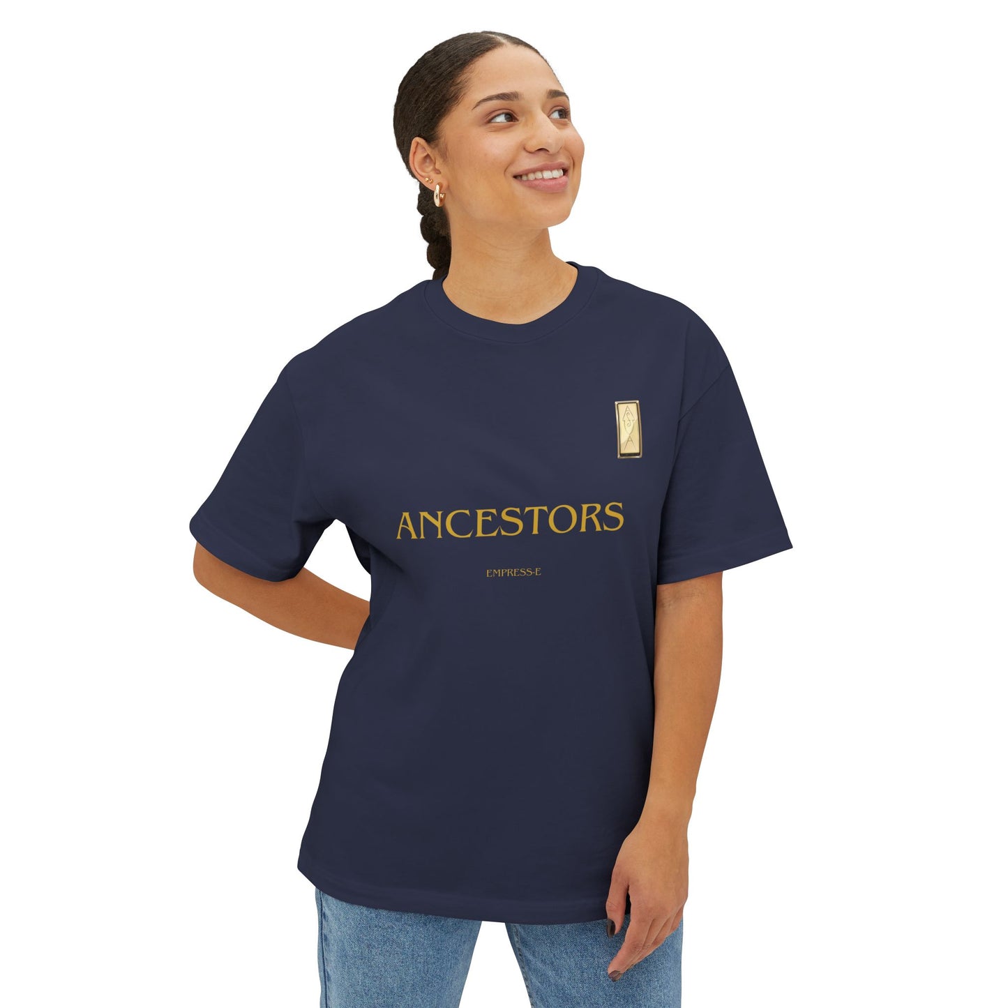 Oversized Tee - Ancestors Music by Empress-E Unisex T-Shirt
