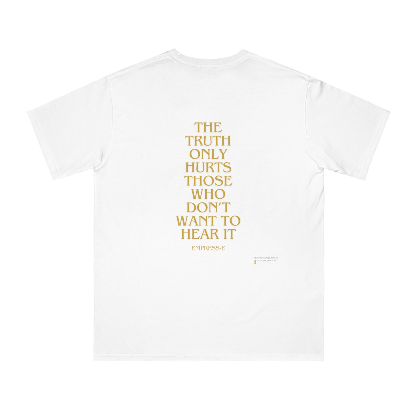 Stand Against Racism Organic Unisex Classic T-Shirt - Empowering Message Tee MY RIGHTS