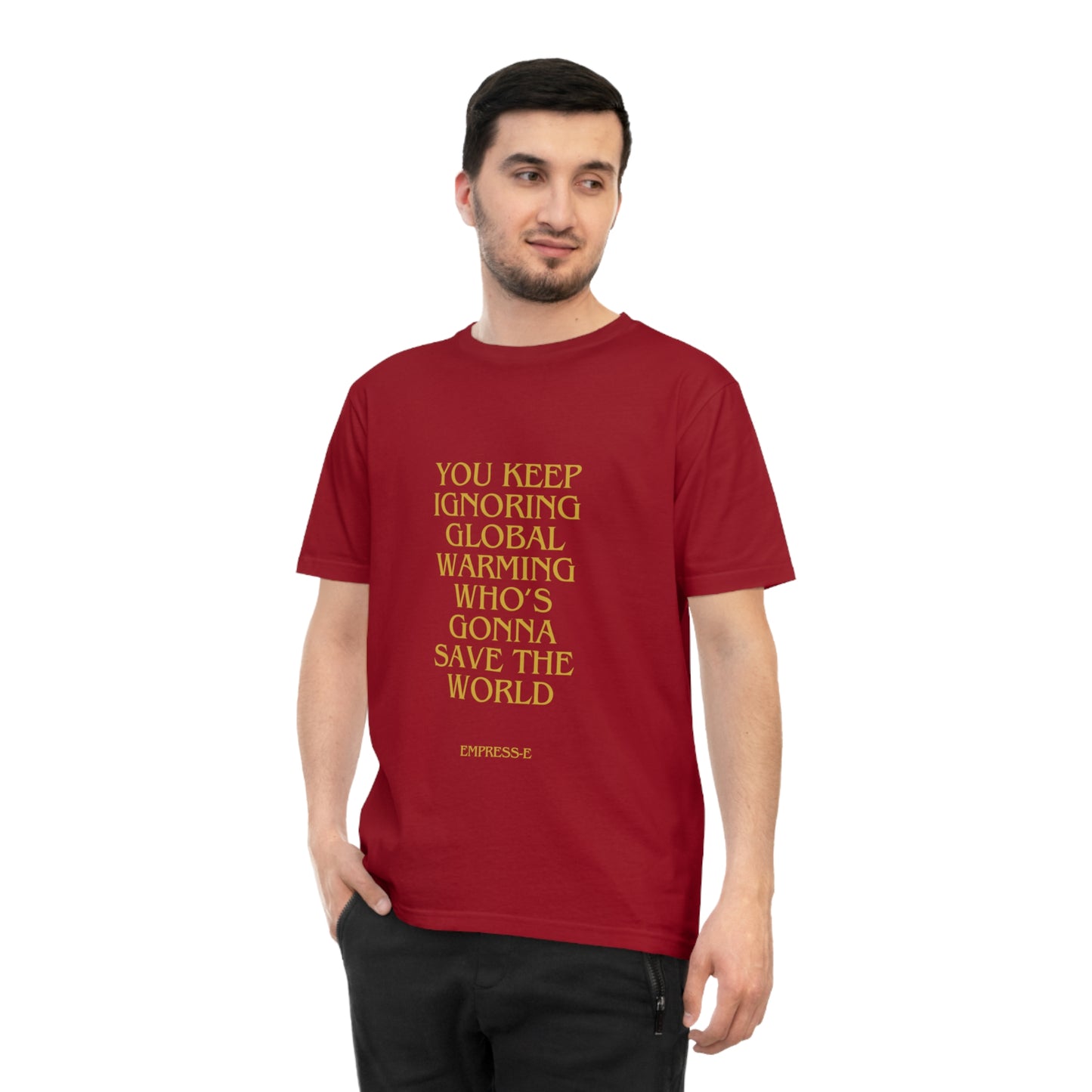 T-Shirt - GLOBAL WARMING TIME IS TICKING