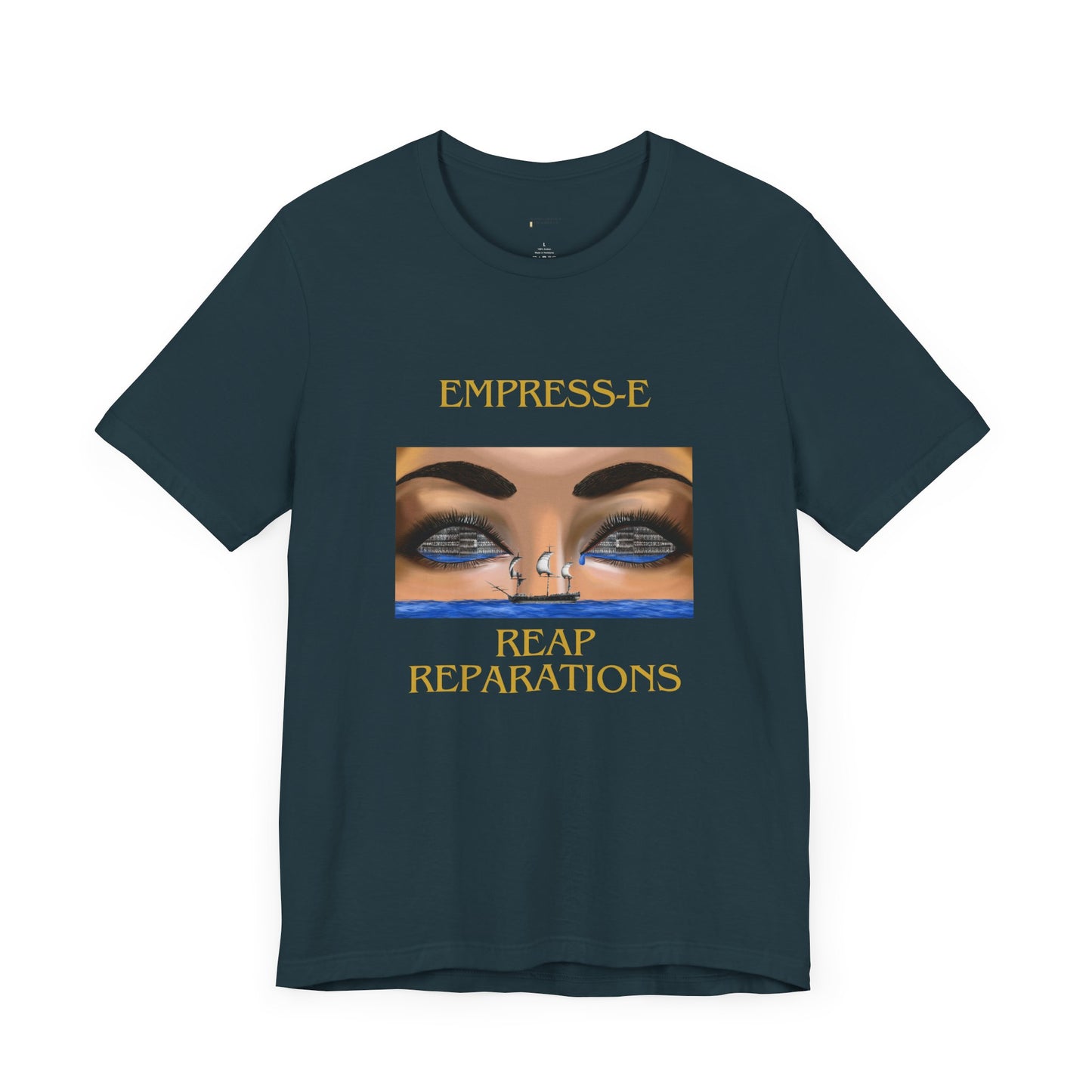 T-Shirt REAP REPARATIONS Crying Eyes Unisex Jersey Short Sleeve Tee