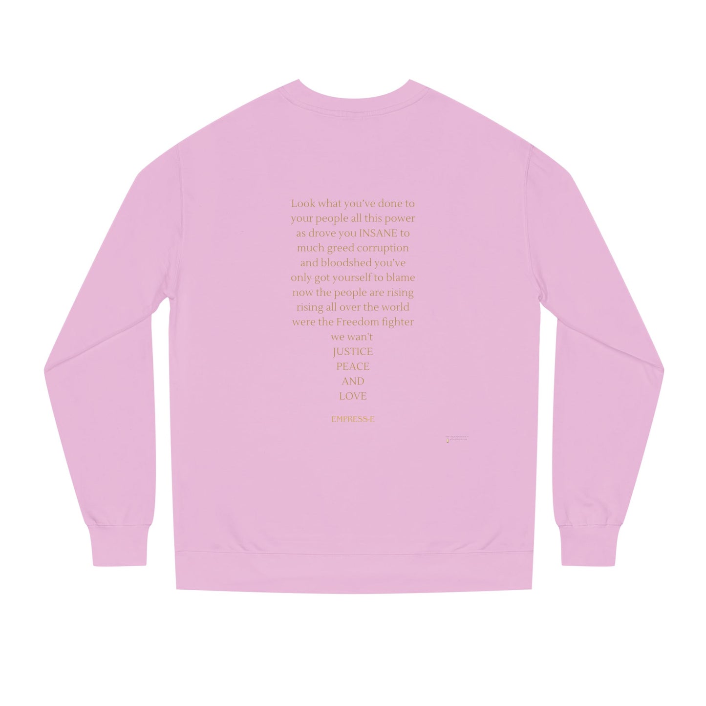 Unisex Crew Neck Sweatshirt Just Another Broken System