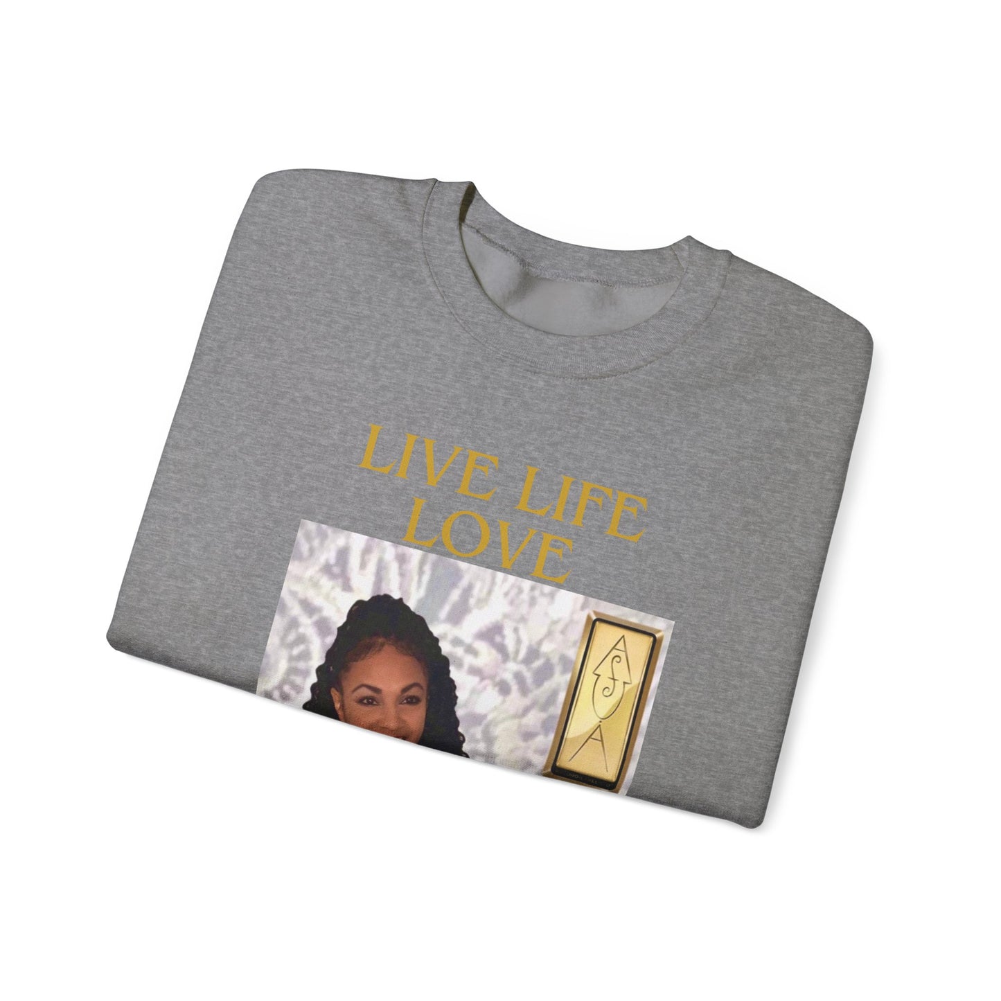 Music Lover Sweatshirt - LIVE LIFE LOVE by EMPRESS-E