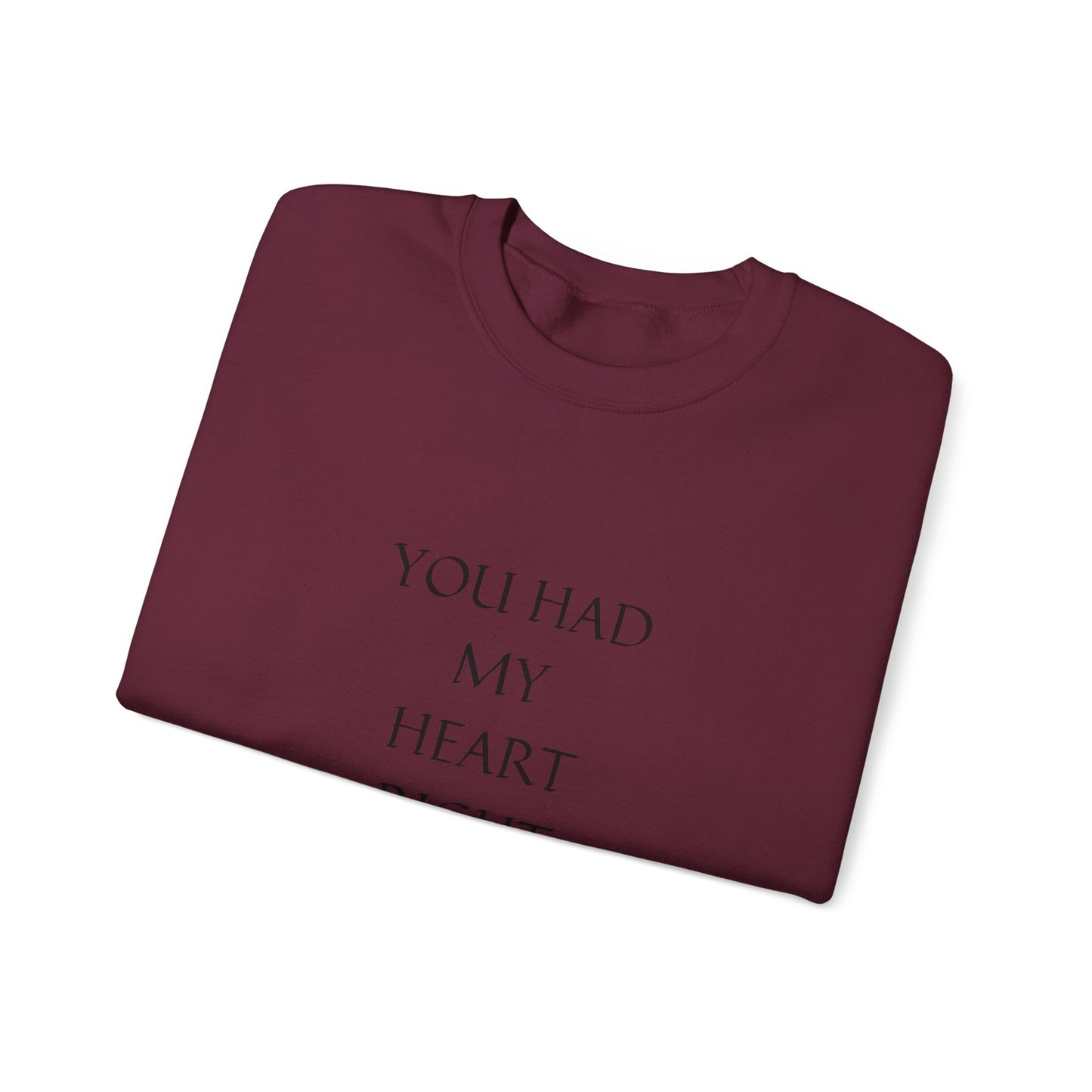 Soulmate Unisex Sweatshirt - You Had My Heart From the Start