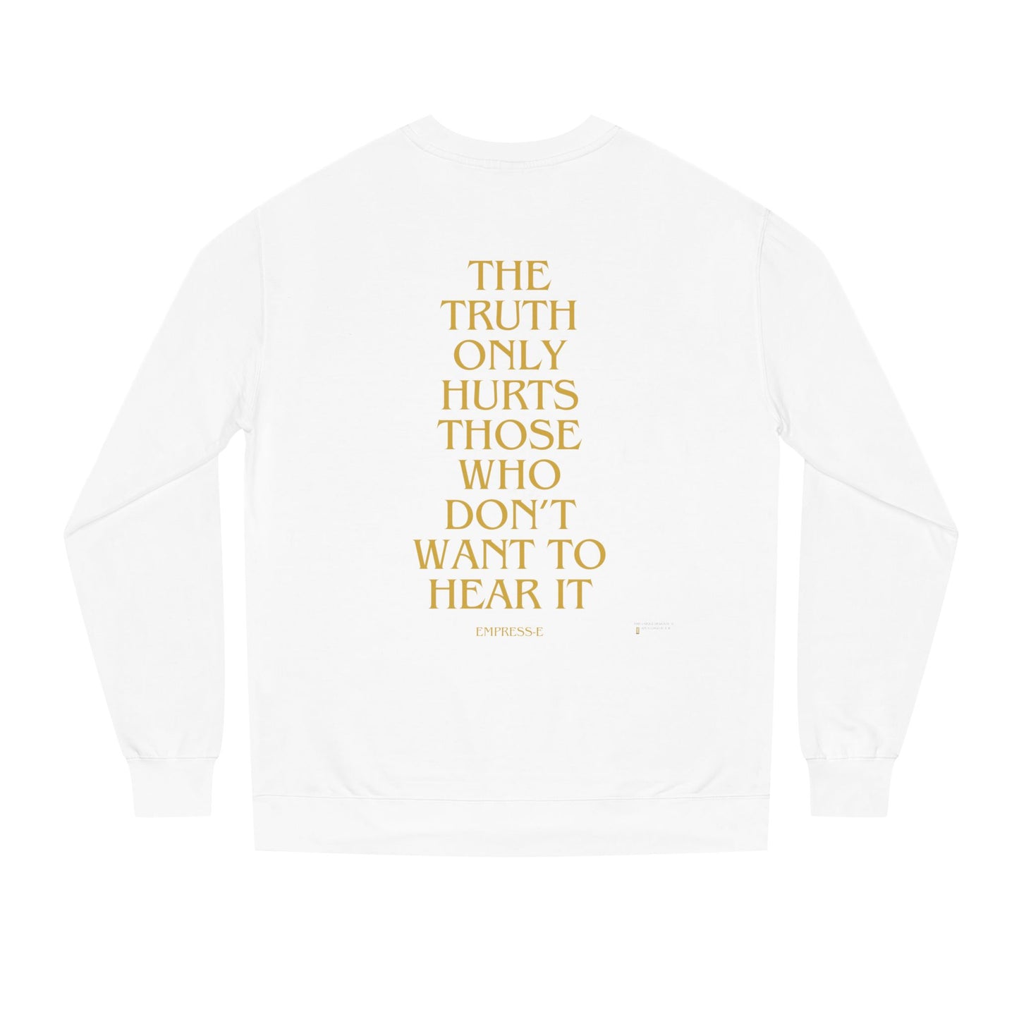 Empress-E Unisex Sweatshirt - Strong like a lion Reap Reparations black history