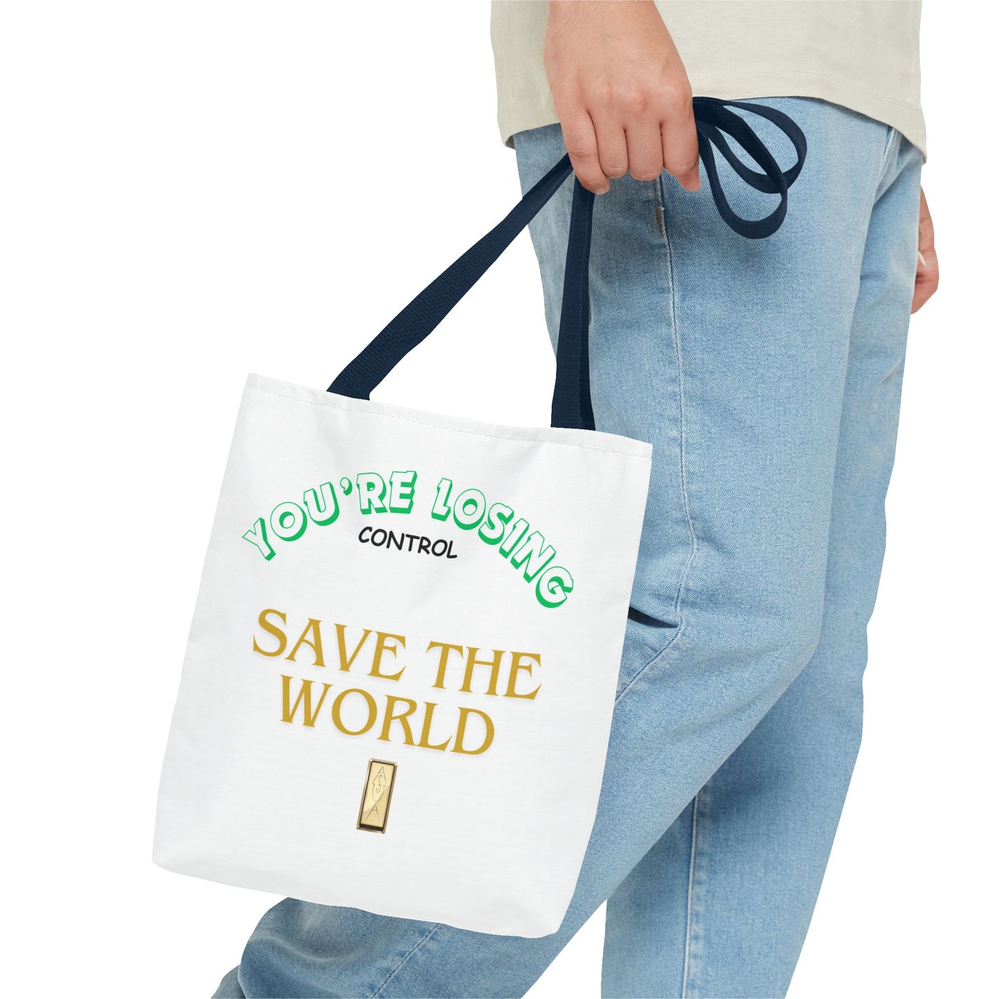 Tote Bag - Save the World Environment Eco-Friendly Shopping Bag