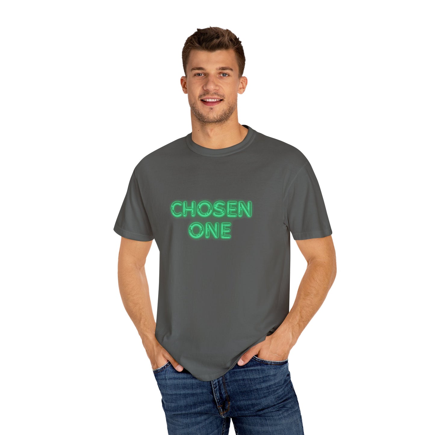 Garment-Dyed T-shirt - CHOSEN ONE - AFUA