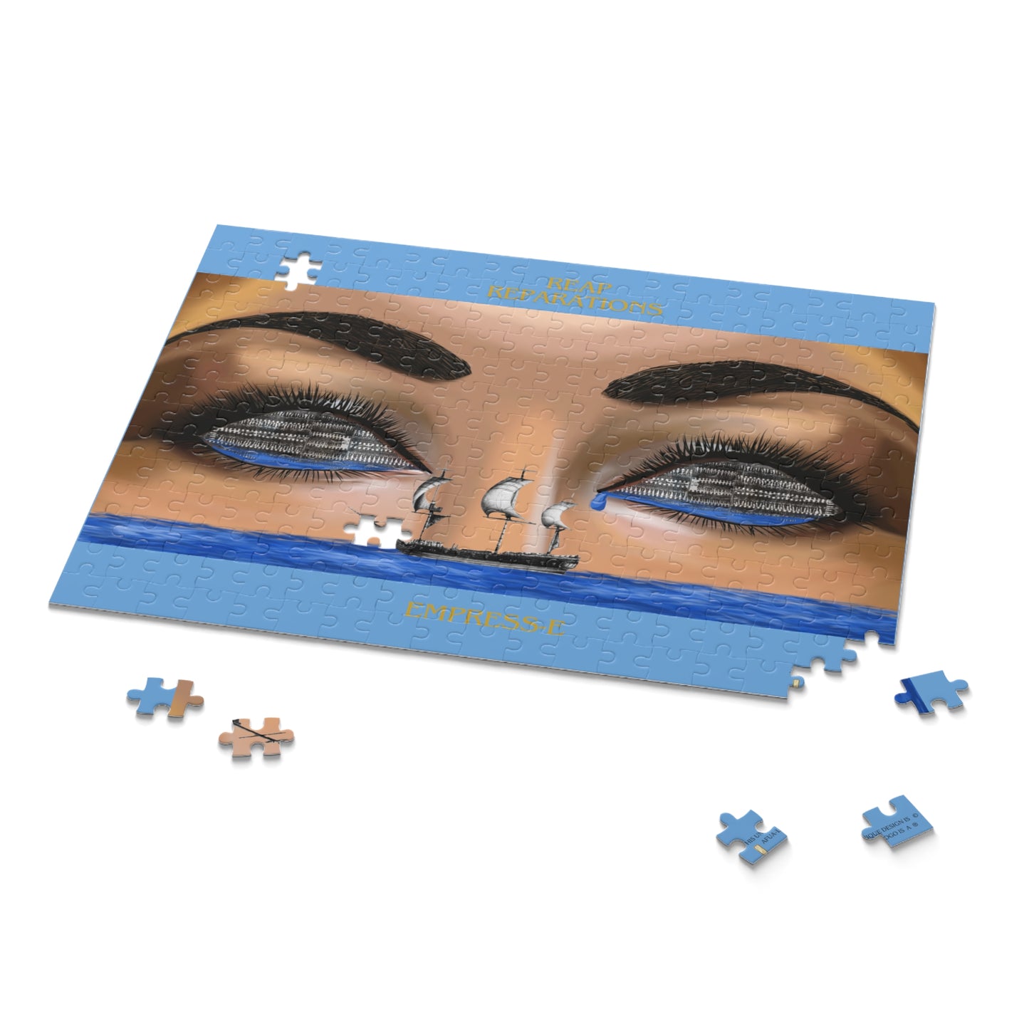 Puzzle (120, 252, 500-Piece) REAP REPARATIONS slave ship