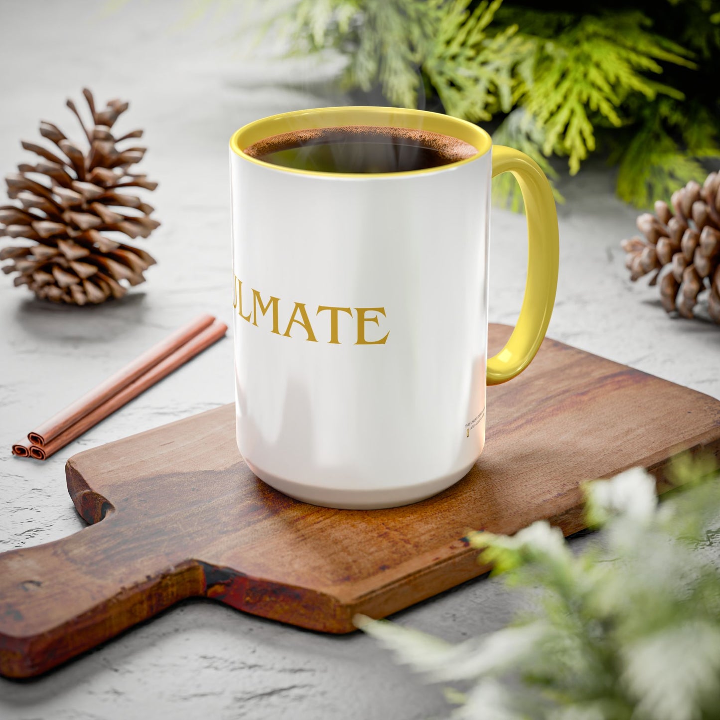 Mug - Colorful 11oz SOULMATE Love Gift for Couples