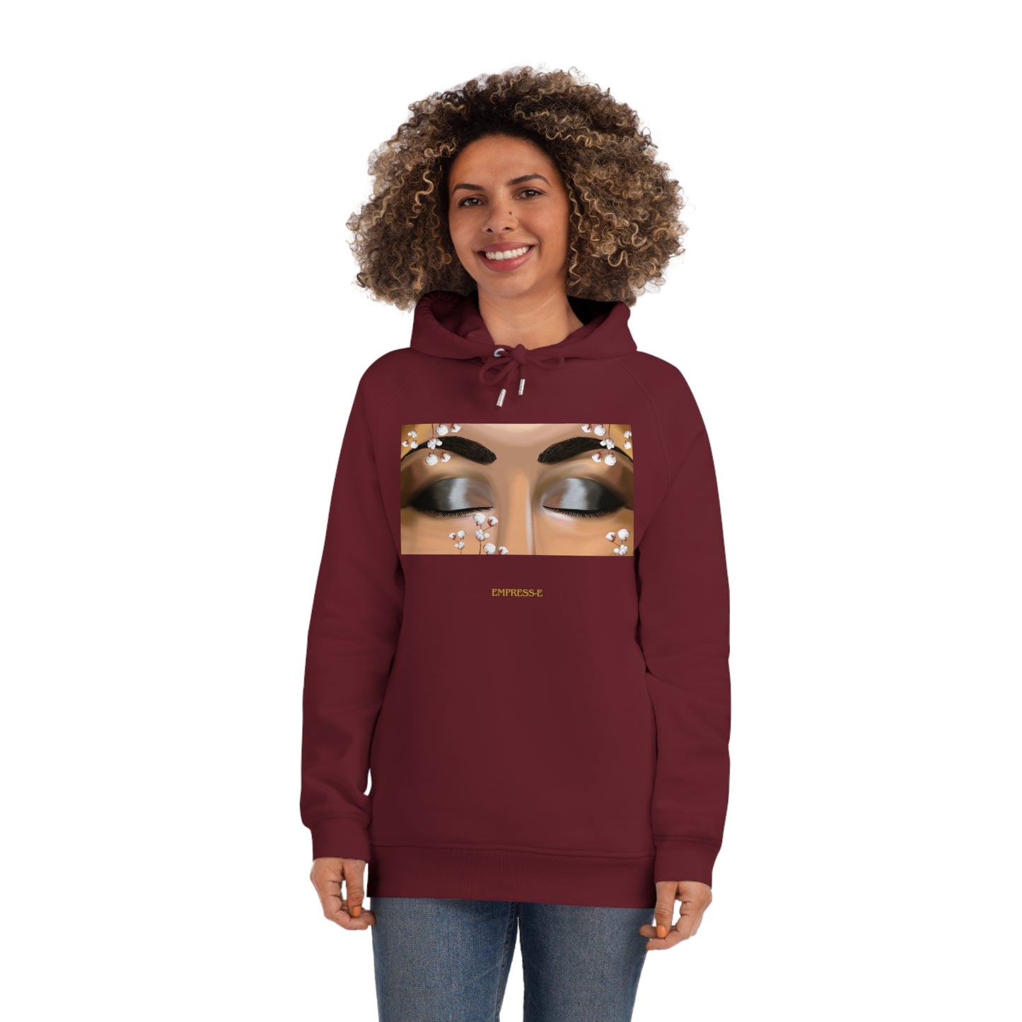 Hoodie - Cotton Field Black History Reparations Empress-E Design