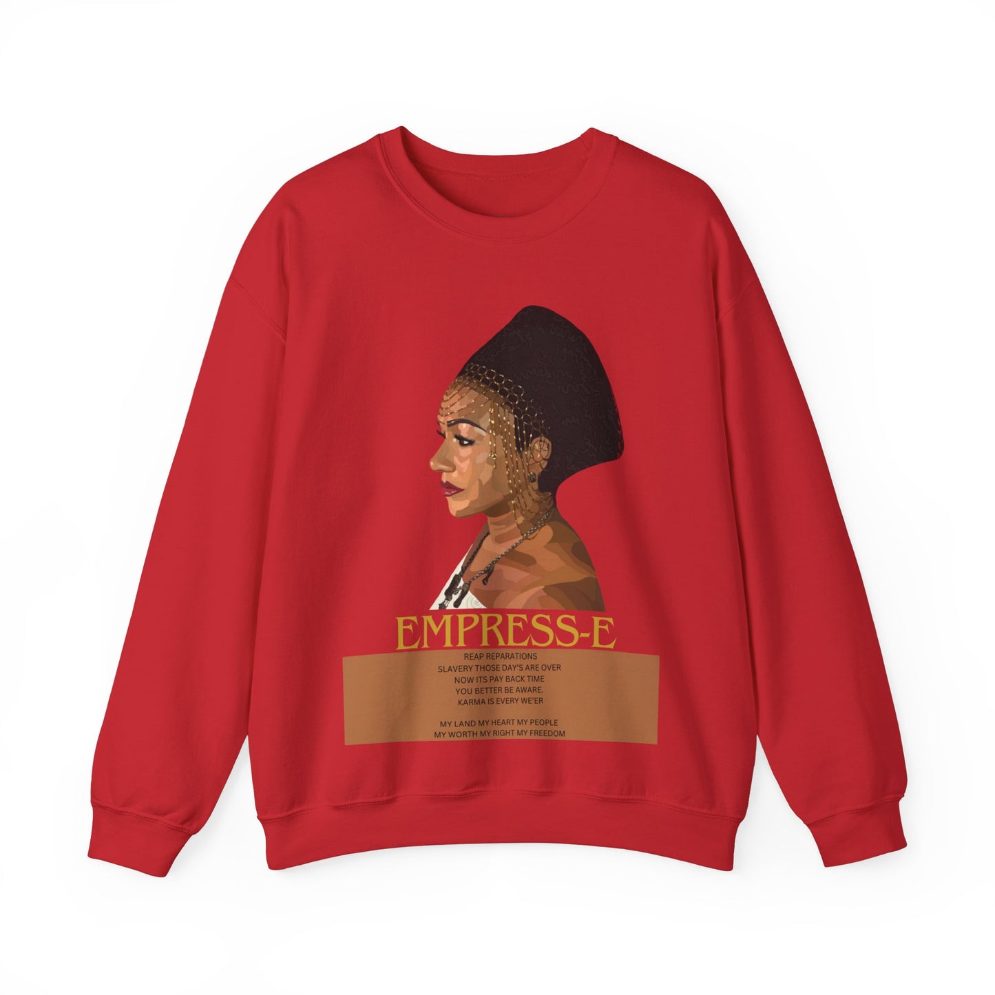 Sweatshirt My Land My Heart My People My Worth My Rights My Freedom Reparations