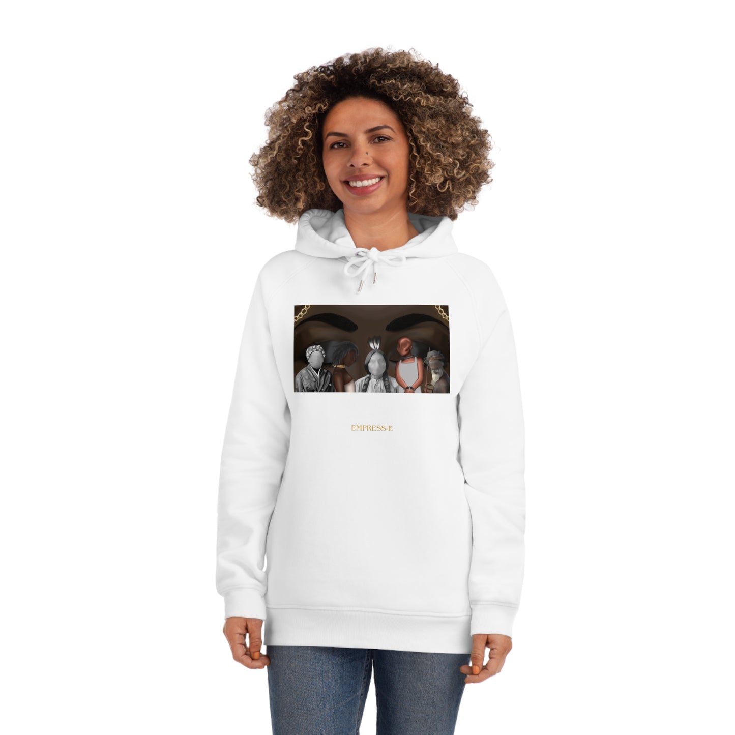Hoodie - 'Stronger Together My People Reap Reparations EMPRESS-E'