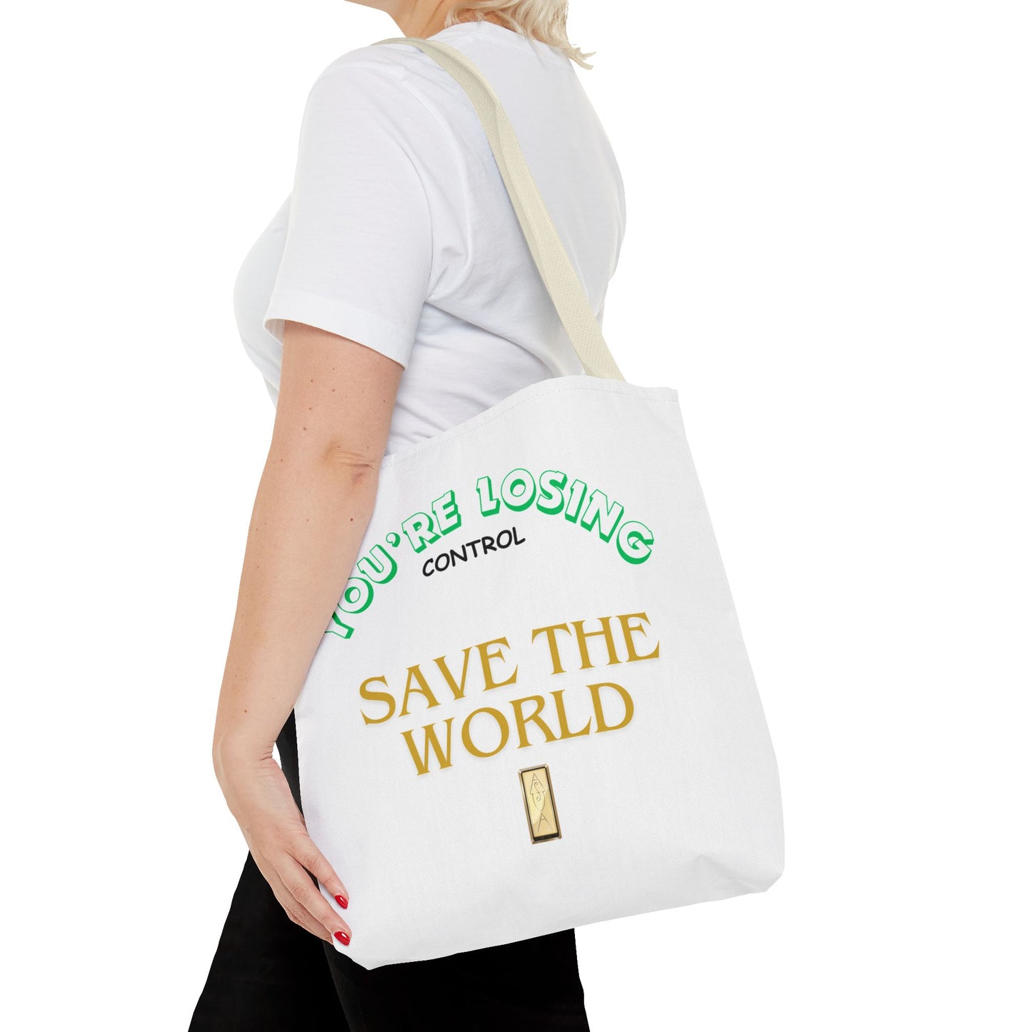 Tote Bag - Save the World Environment Eco-Friendly Shopping Bag