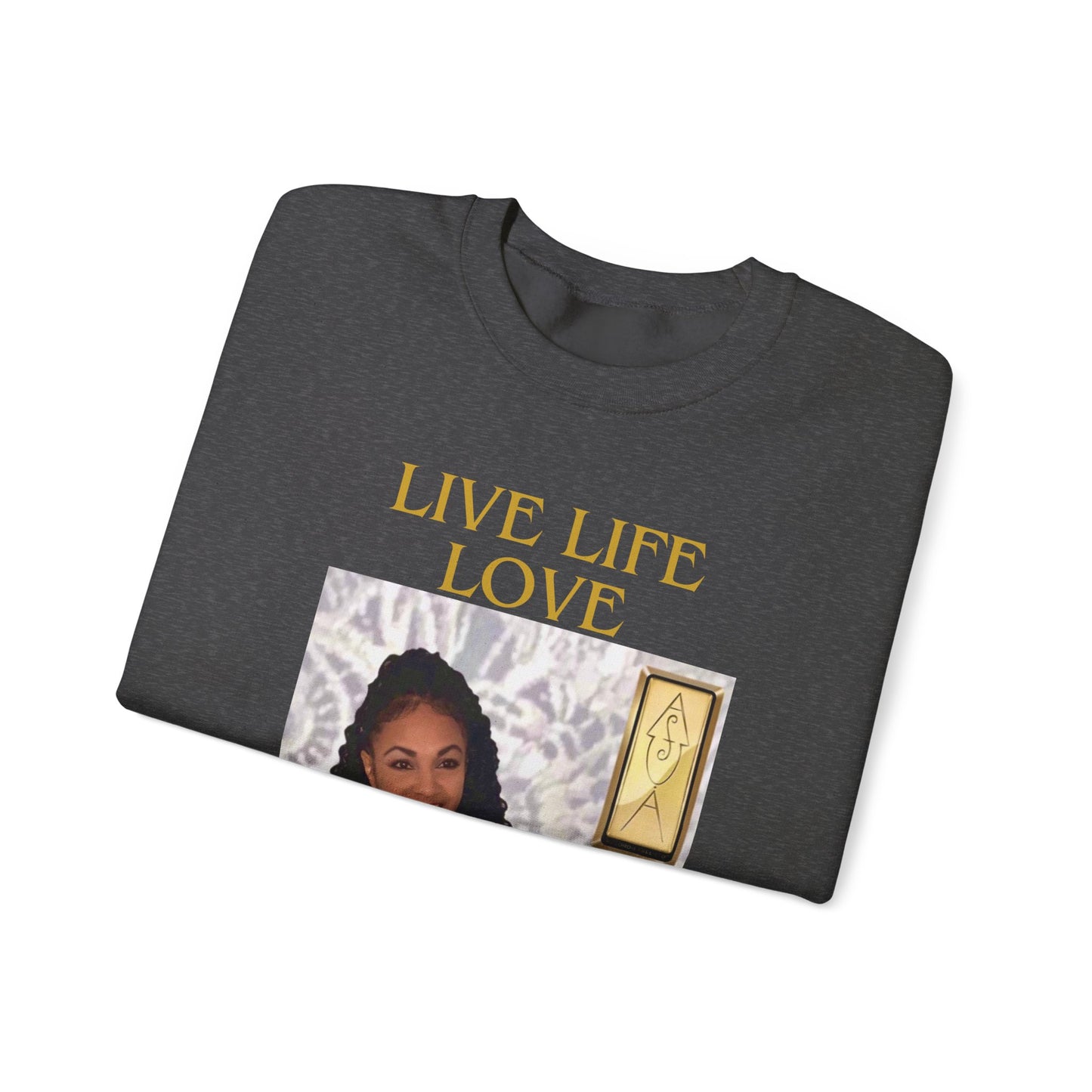 Music Lover Sweatshirt - LIVE LIFE LOVE by EMPRESS-E