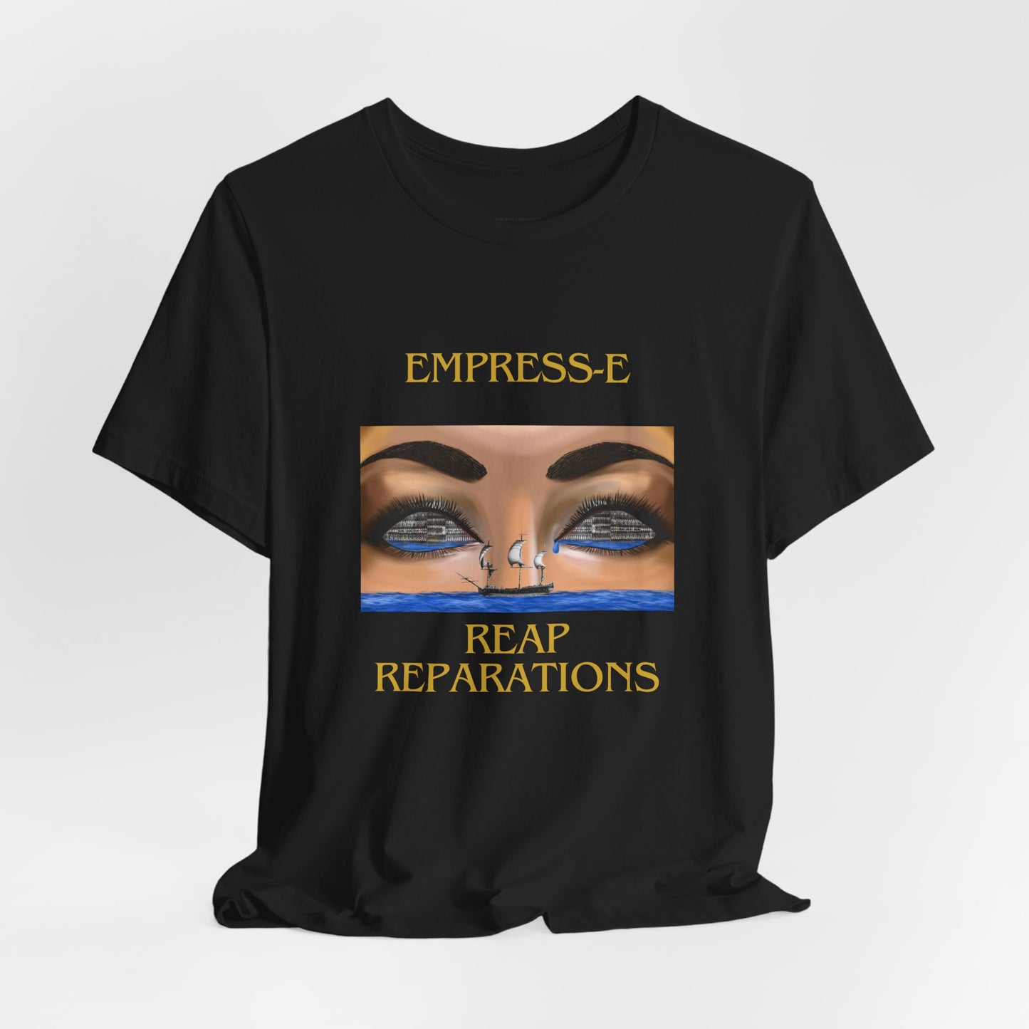 T-Shirt REAP REPARATIONS Crying Eyes Unisex Jersey Short Sleeve Tee