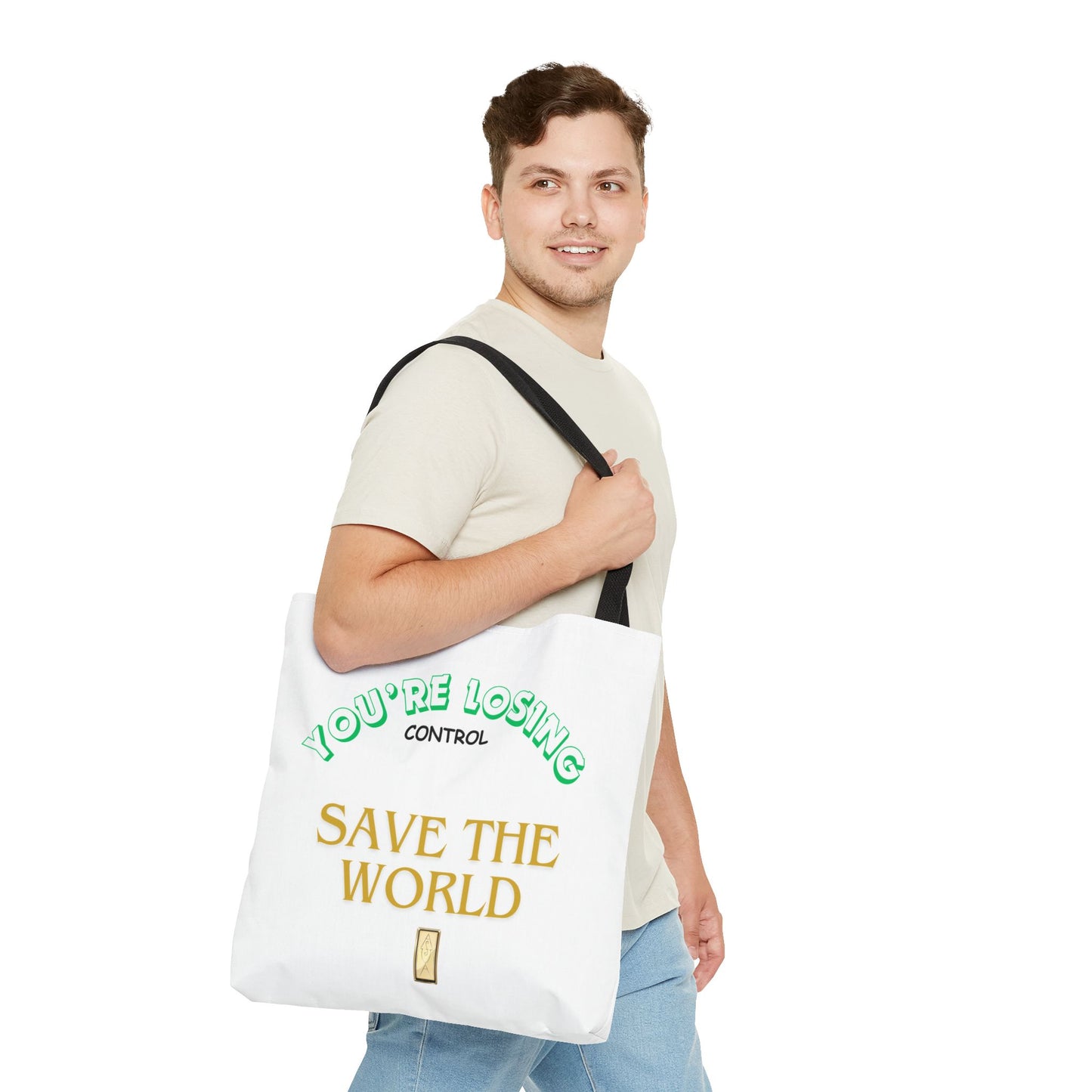Tote Bag - Save the World Environment Eco-Friendly Shopping Bag