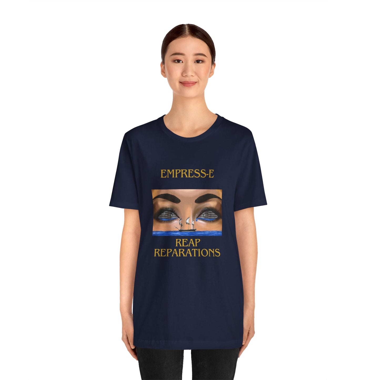 T-Shirt REAP REPARATIONS Crying Eyes Unisex Jersey Short Sleeve Tee
