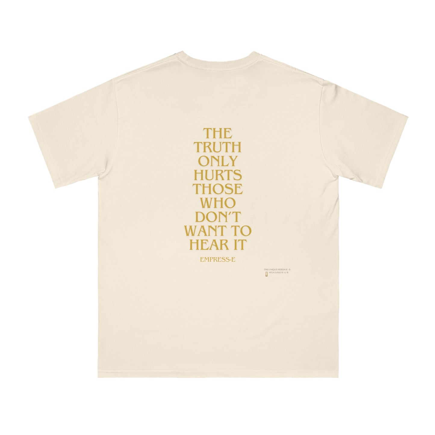 Stand Against Racism Organic Unisex Classic T-Shirt - Empowering Message Tee MY RIGHTS