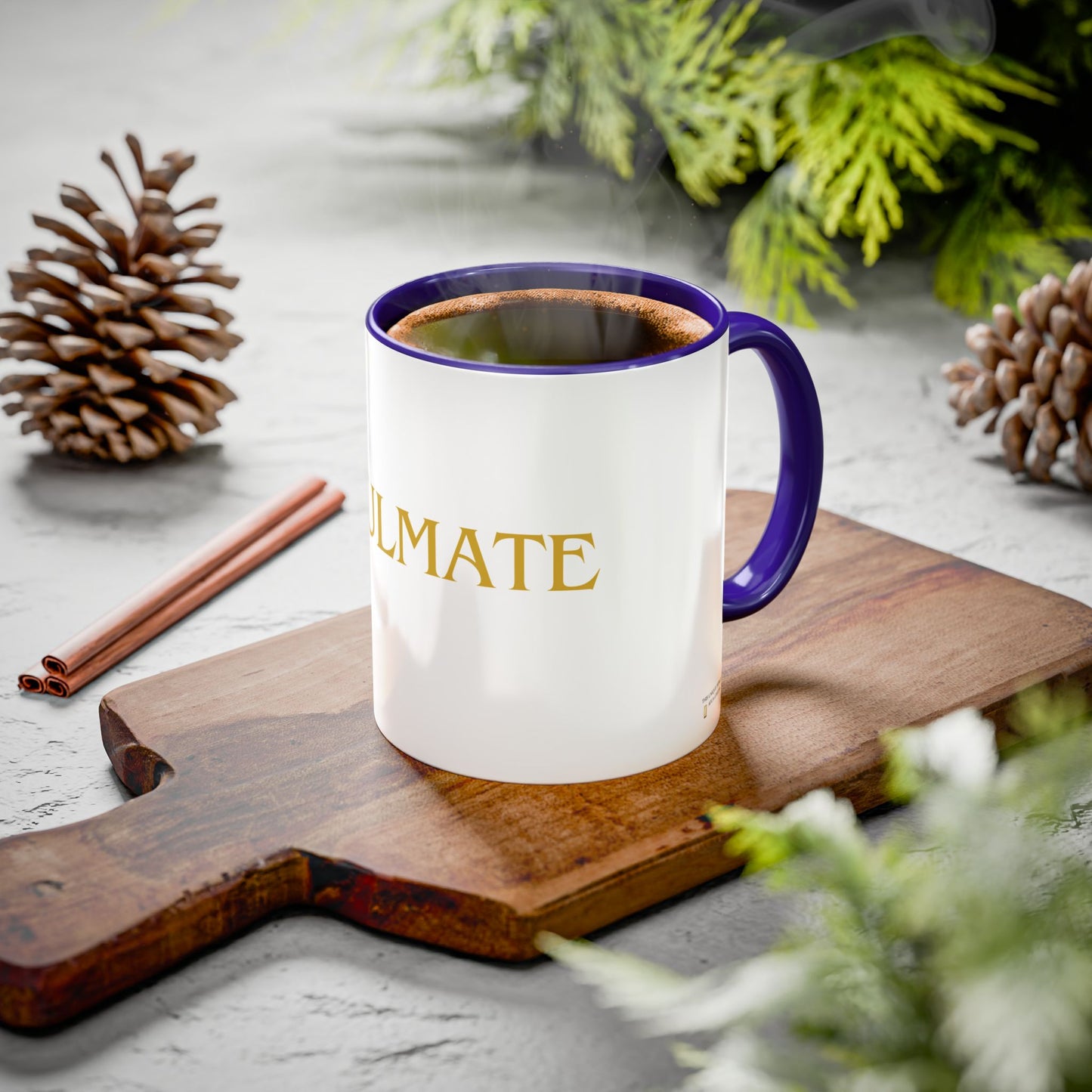 Mug - Colorful 11oz SOULMATE Love Gift for Couples