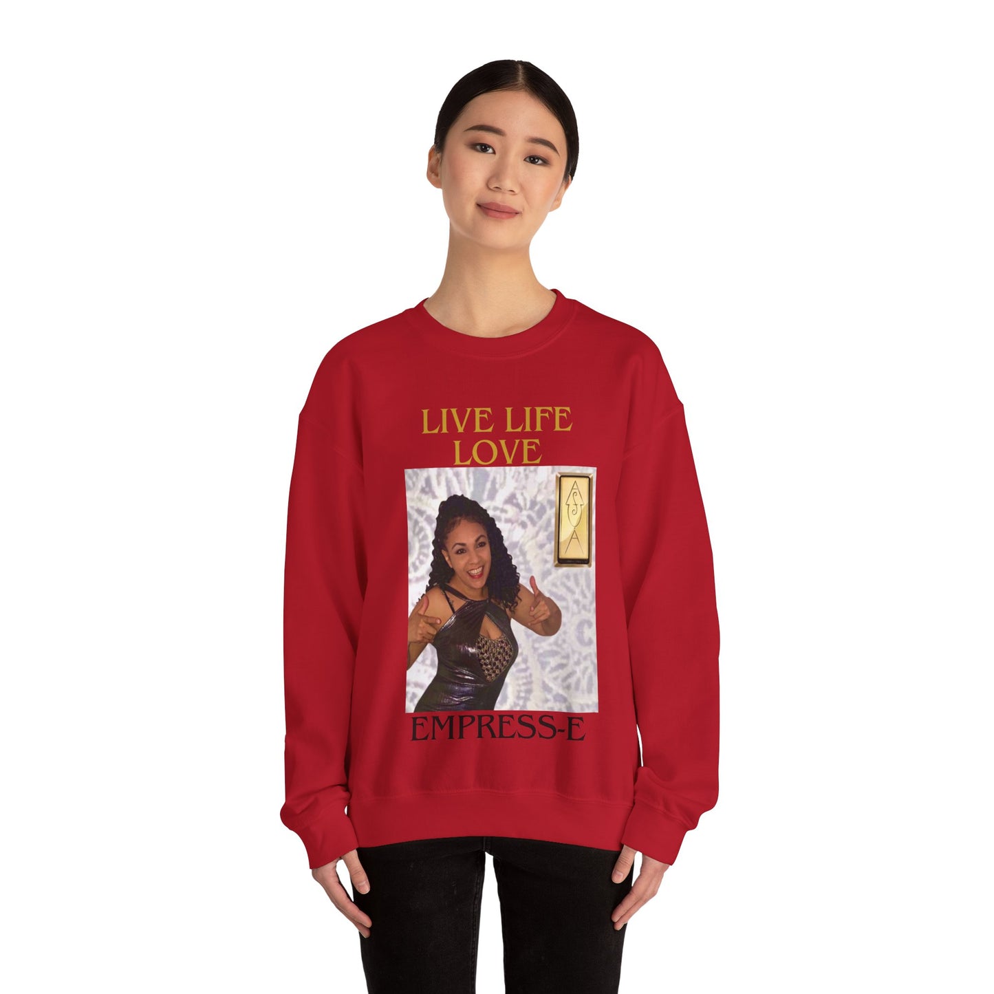 Music Lover Sweatshirt - LIVE LIFE LOVE by EMPRESS-E