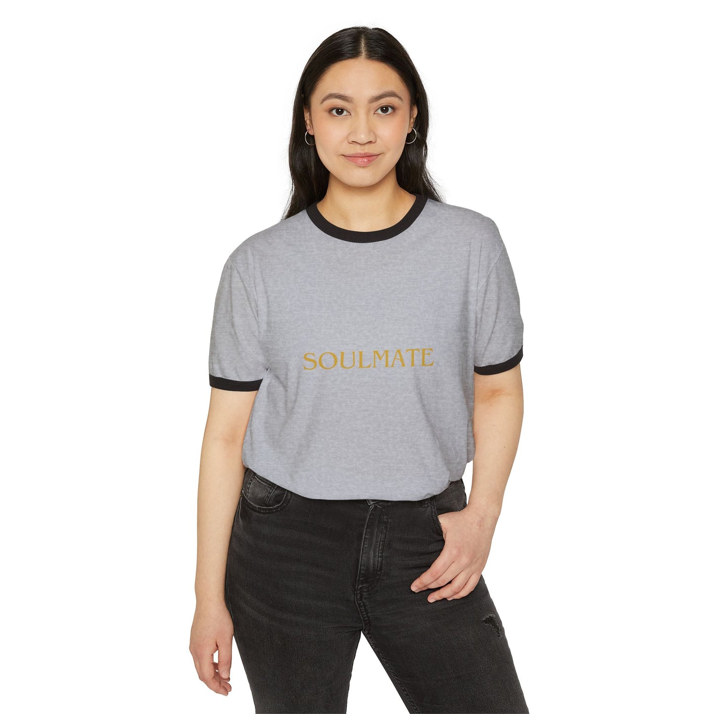 Soulmate Ringer T-Shirt, Love Relationship Valentine's Shirt, Anniversary Gift,