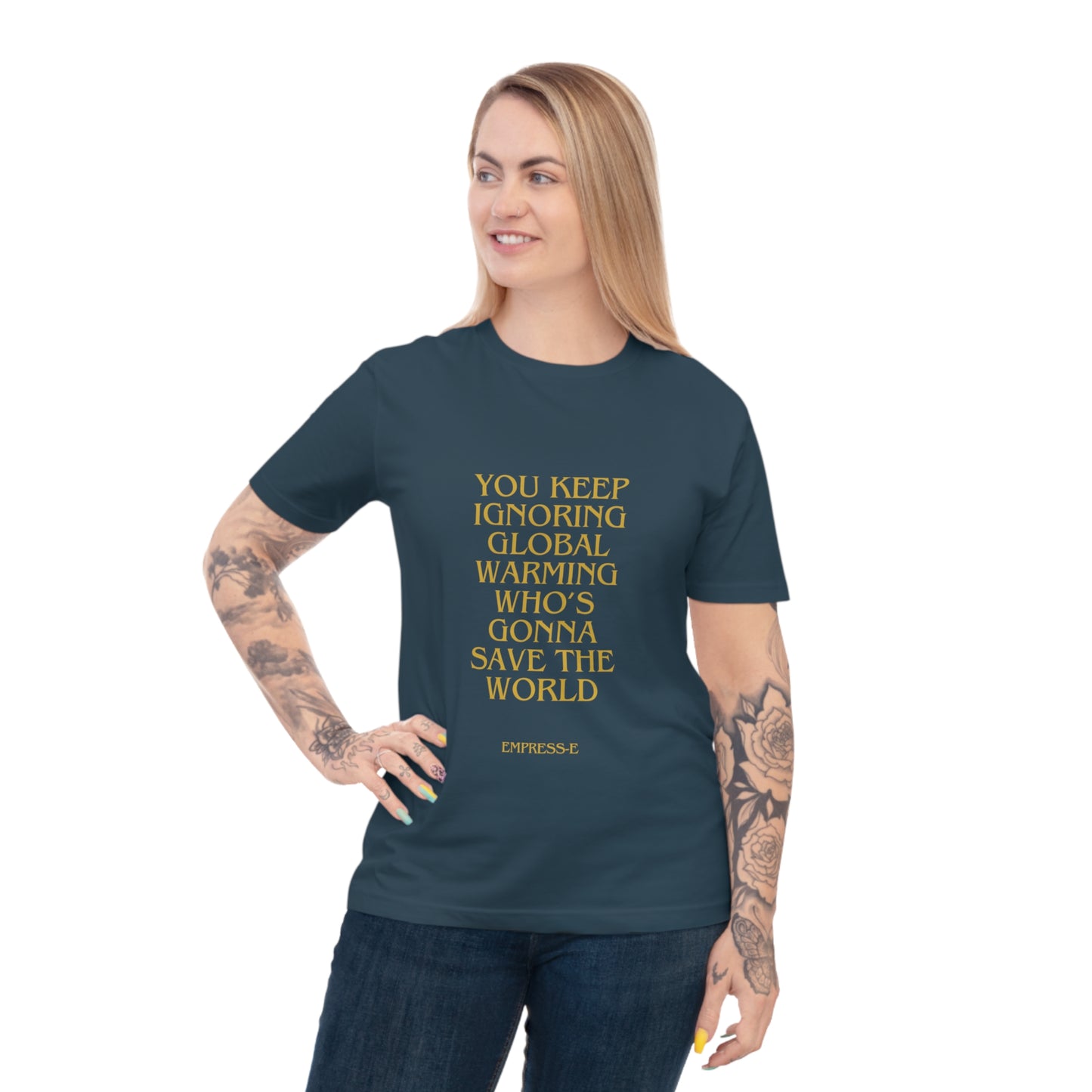 T-Shirt - GLOBAL WARMING TIME IS TICKING
