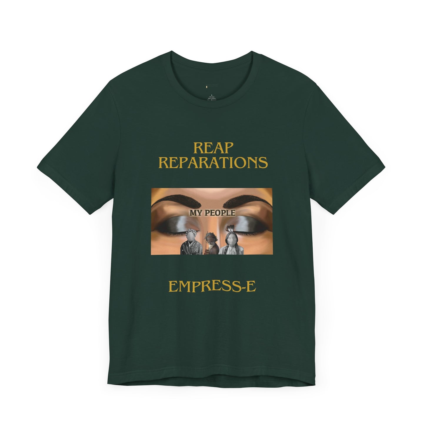 Unisex Tee Black History Indigenous People Reparations T-Shirt