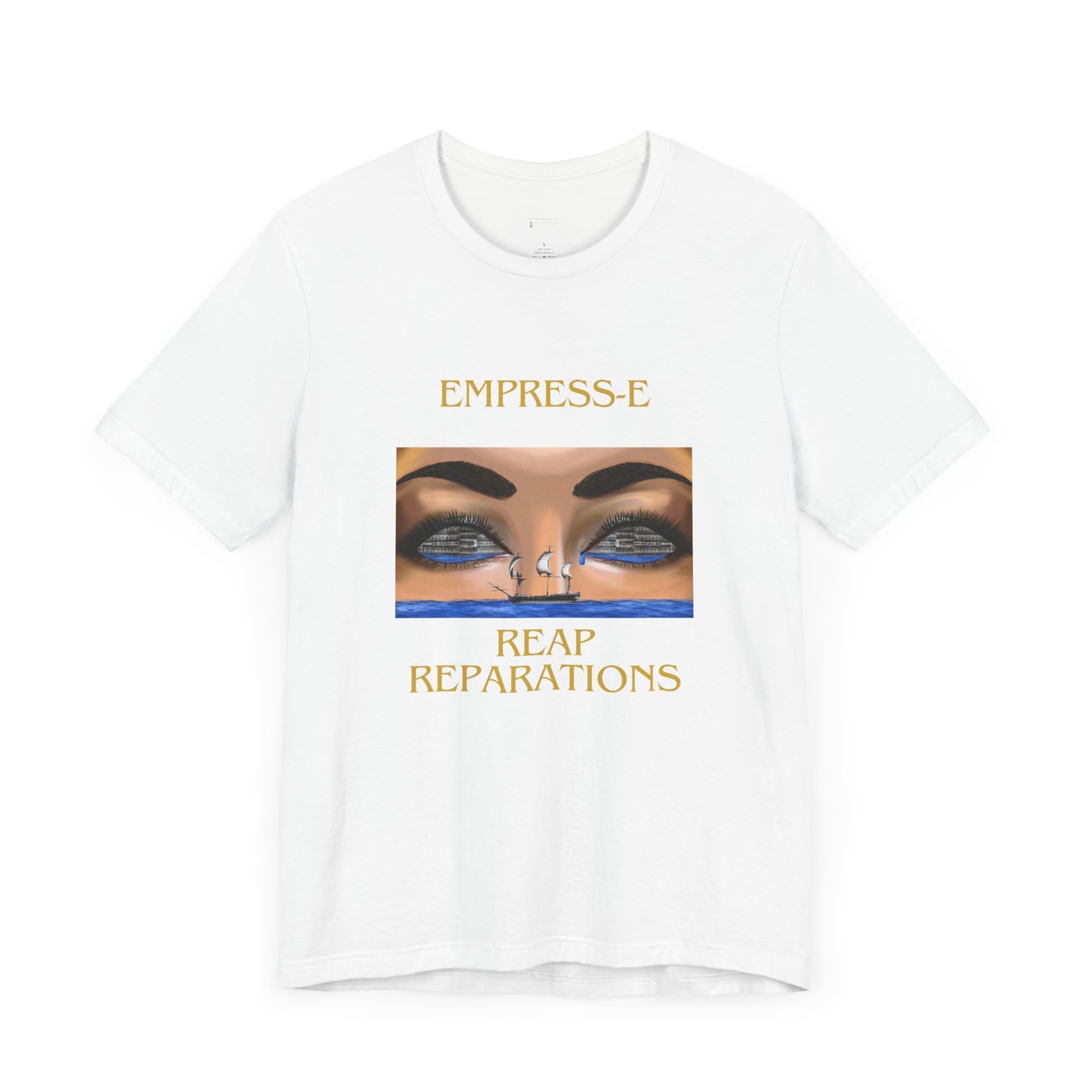T-Shirt REAP REPARATIONS Crying Eyes Unisex Jersey Short Sleeve Tee