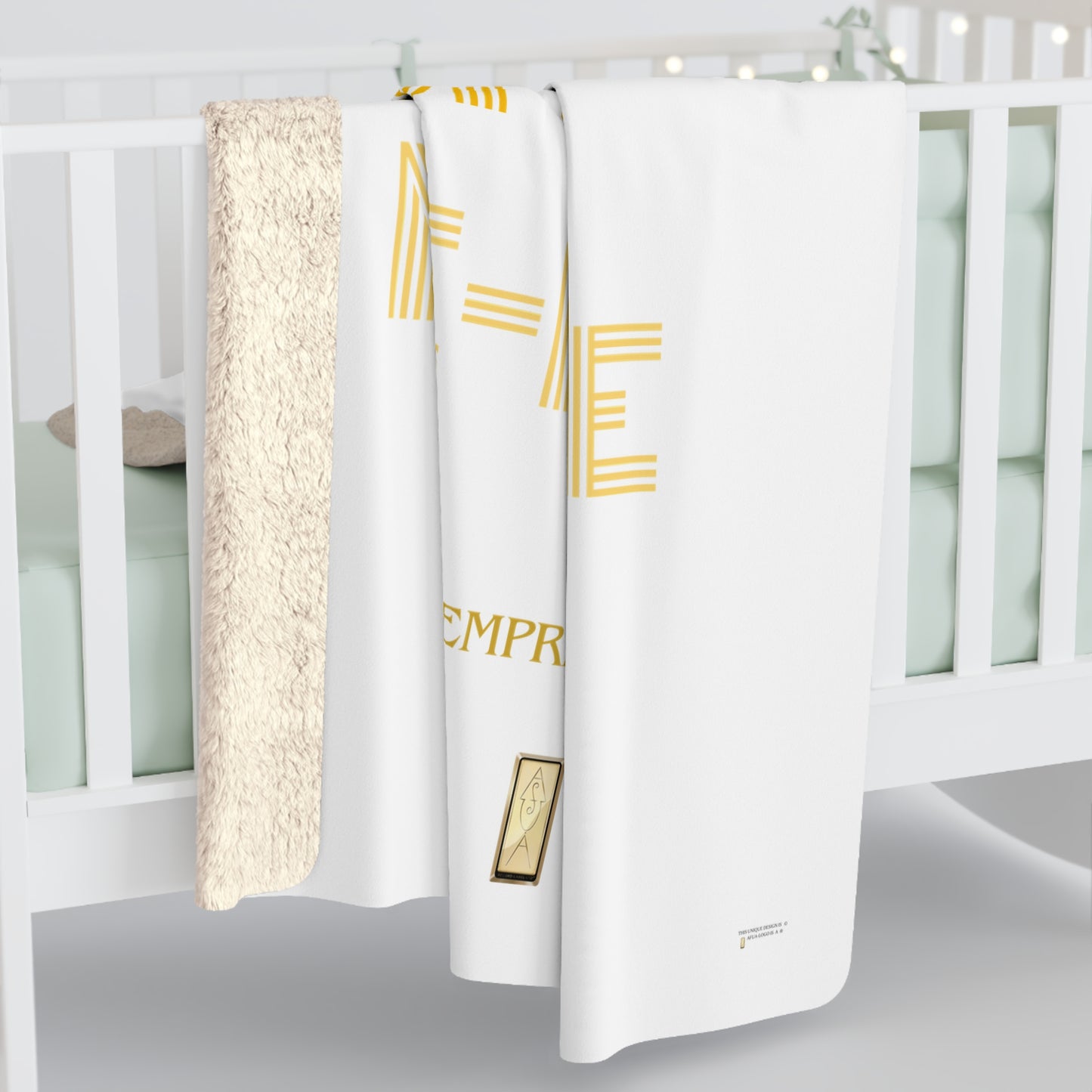 Sherpa Fleece Blanket - LIGHT up my LIFE, Cozy Throw, Soft Bedding, Warm Cover,