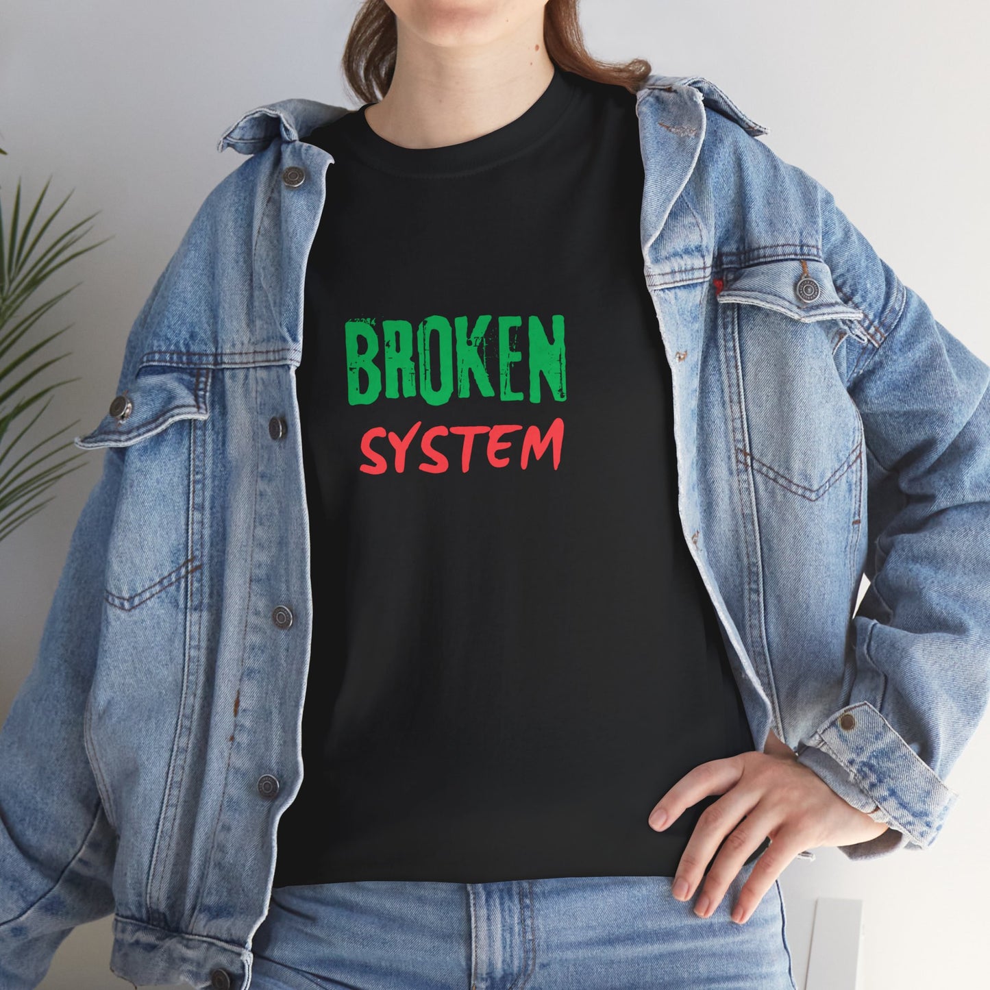 T-Shirt - BROKEN SYSTEM song by EMPRESS-E