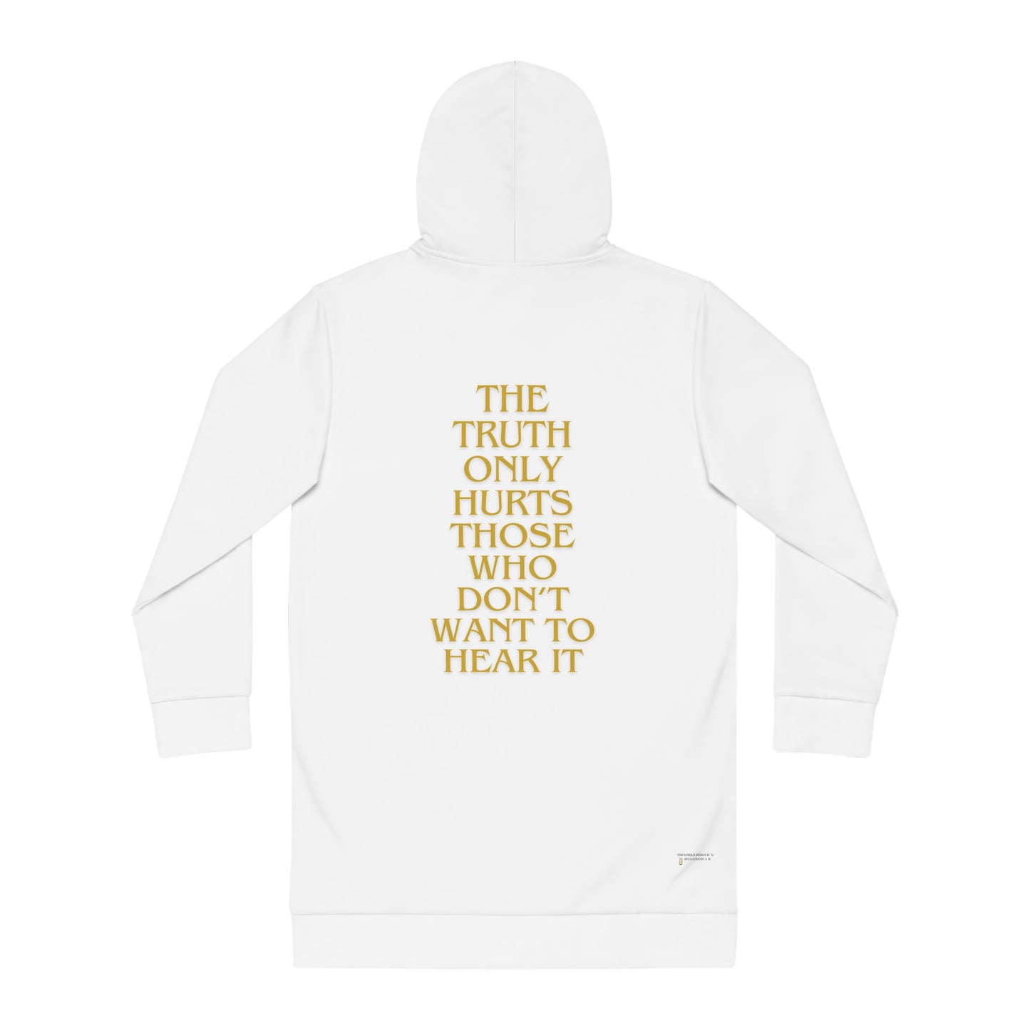 Women's Hoodie Dress (AOP) REAP REPARATIONS