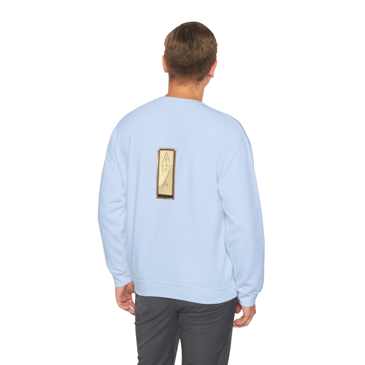 Music Lover Heavy Blend Sweatshirt - I'm Watching You Watching Me Rock Song SHADOO by Empress-E
