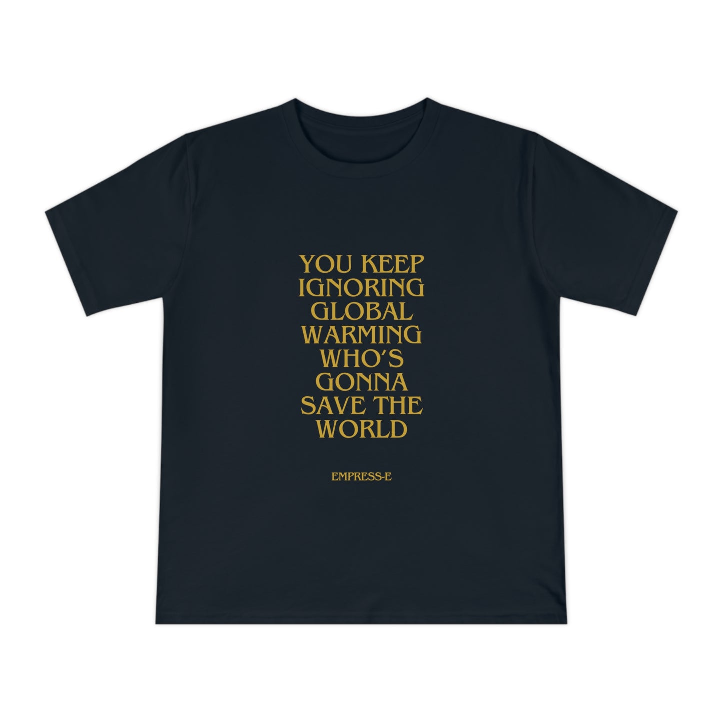 T-Shirt - GLOBAL WARMING TIME IS TICKING