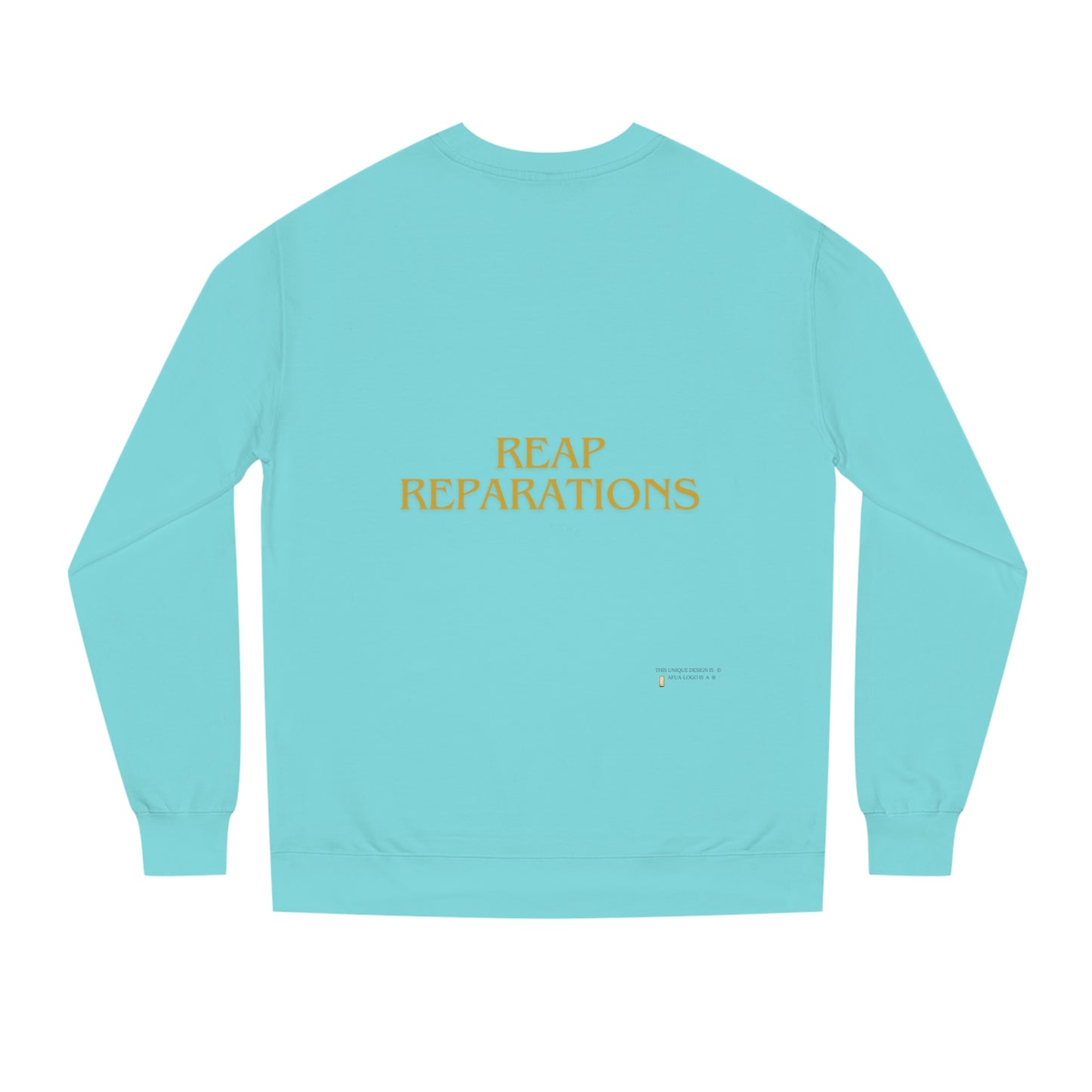 B- History Unisex Crew Neck Sweatshirt - MY WORTH Reparations, African American