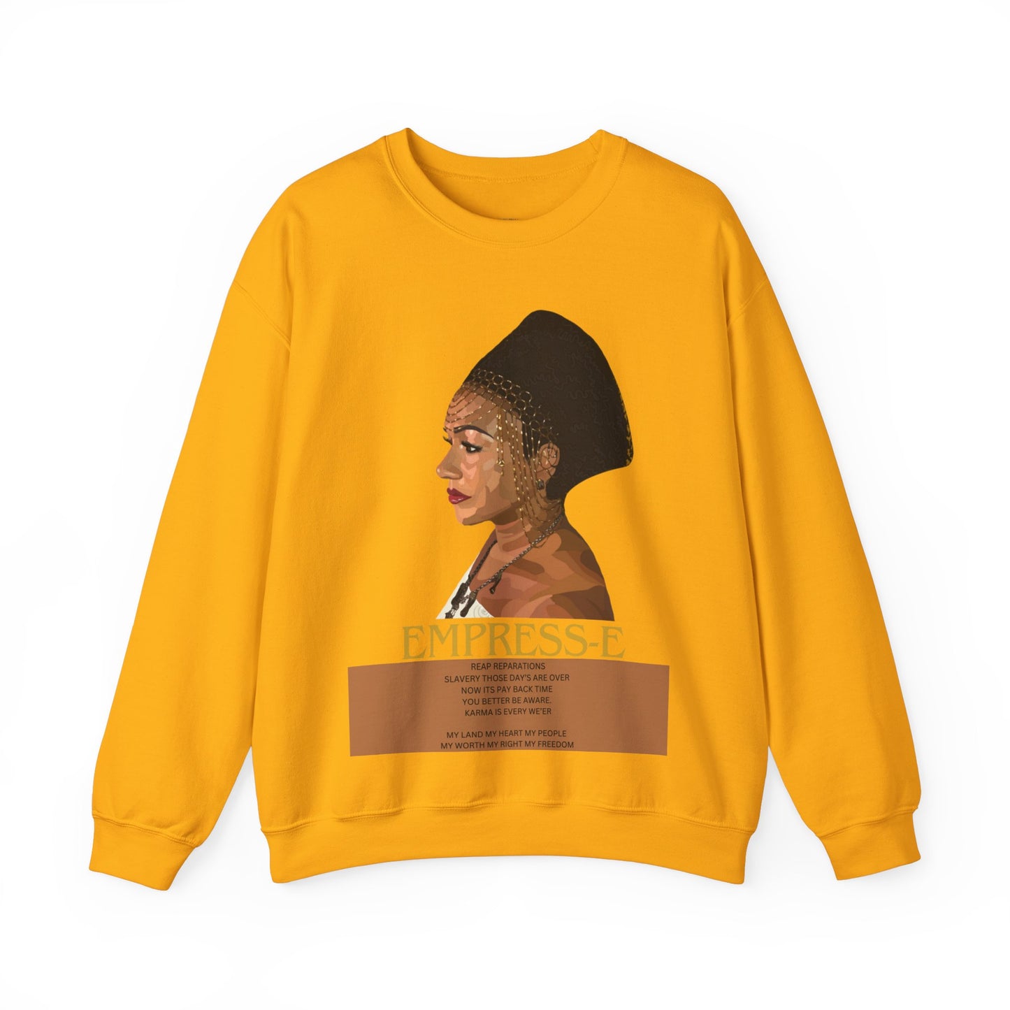Sweatshirt My Land My Heart My People My Worth My Rights My Freedom Reparations