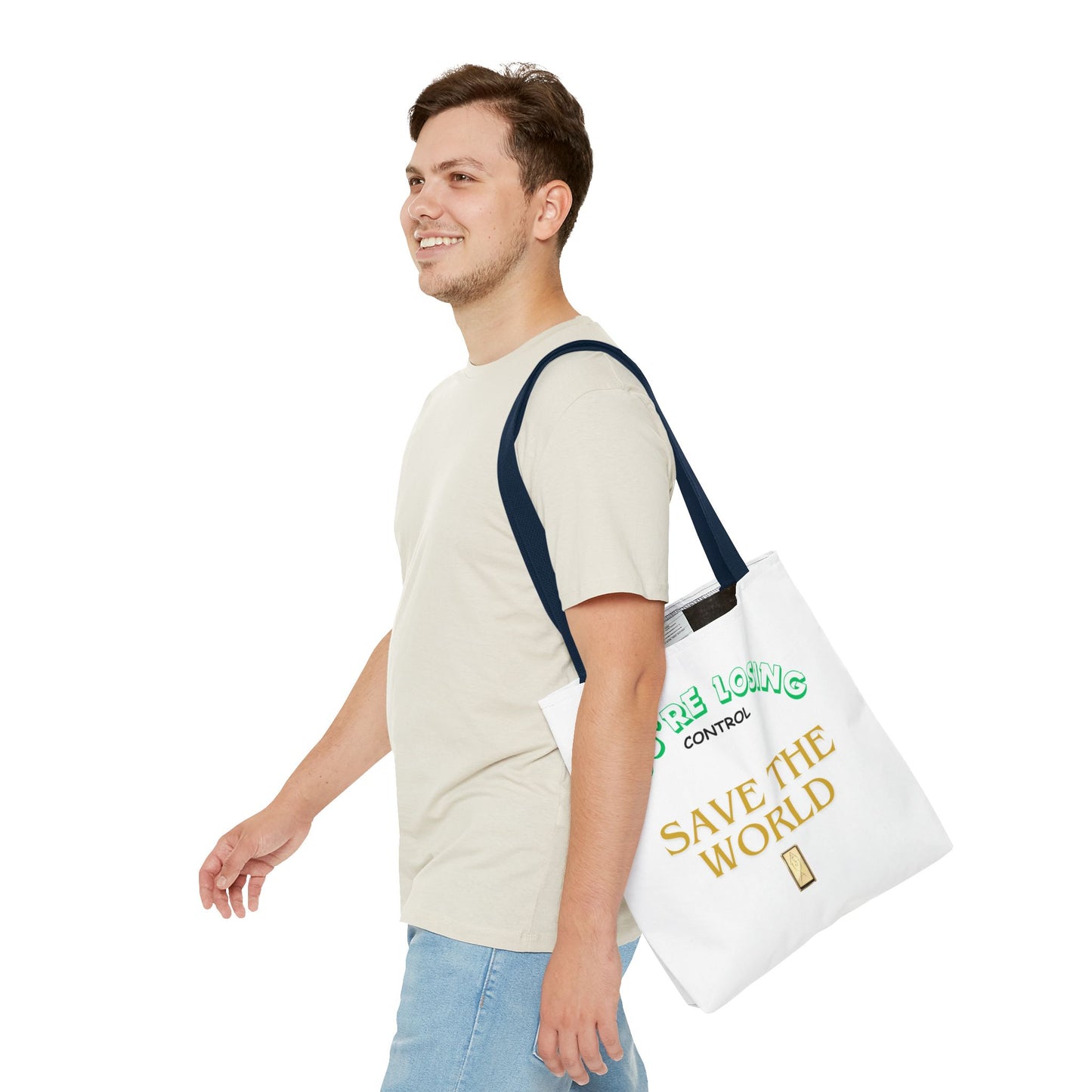 Tote Bag - Save the World Environment Eco-Friendly Shopping Bag