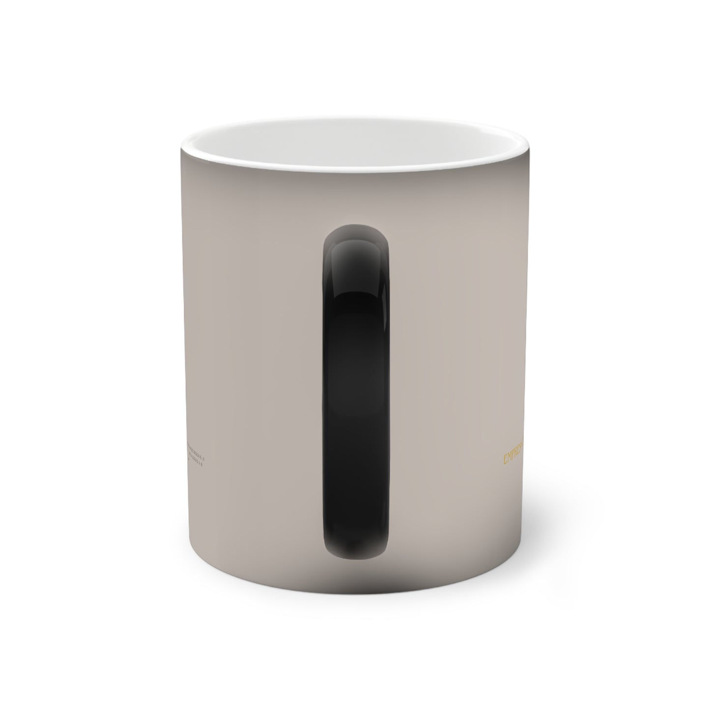Color-Changing Coffee Mug - "Light Up My Life, Show Me Love" - Gift for Coffee Lovers
