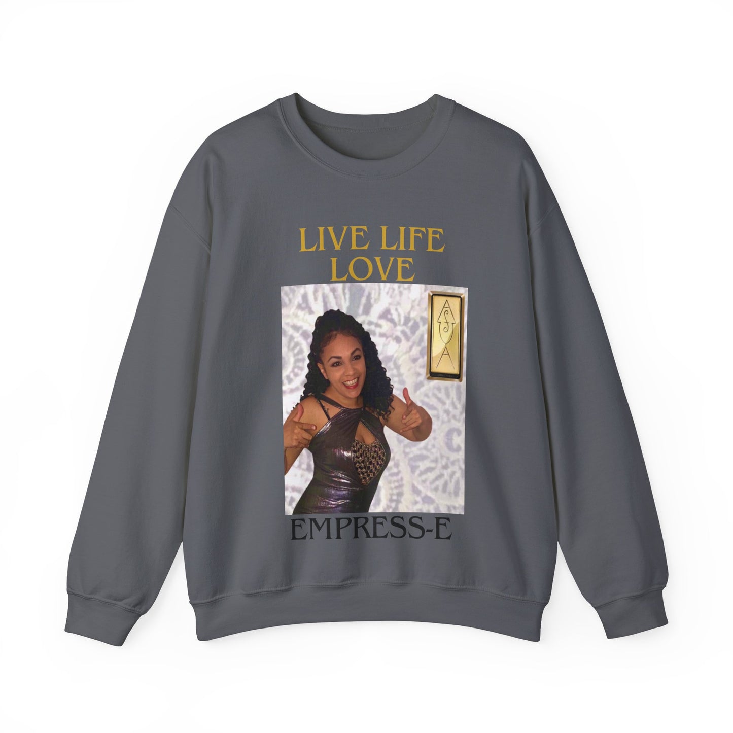 Music Lover Sweatshirt - LIVE LIFE LOVE by EMPRESS-E