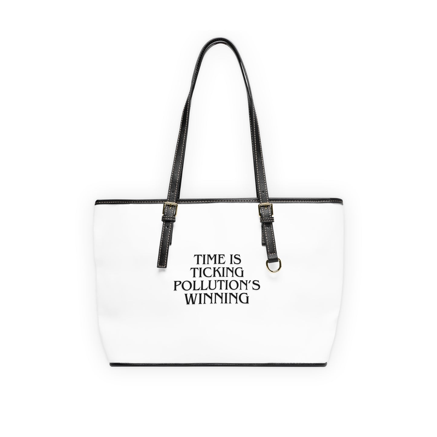 Shoulder Bag - Save The World PU Leather