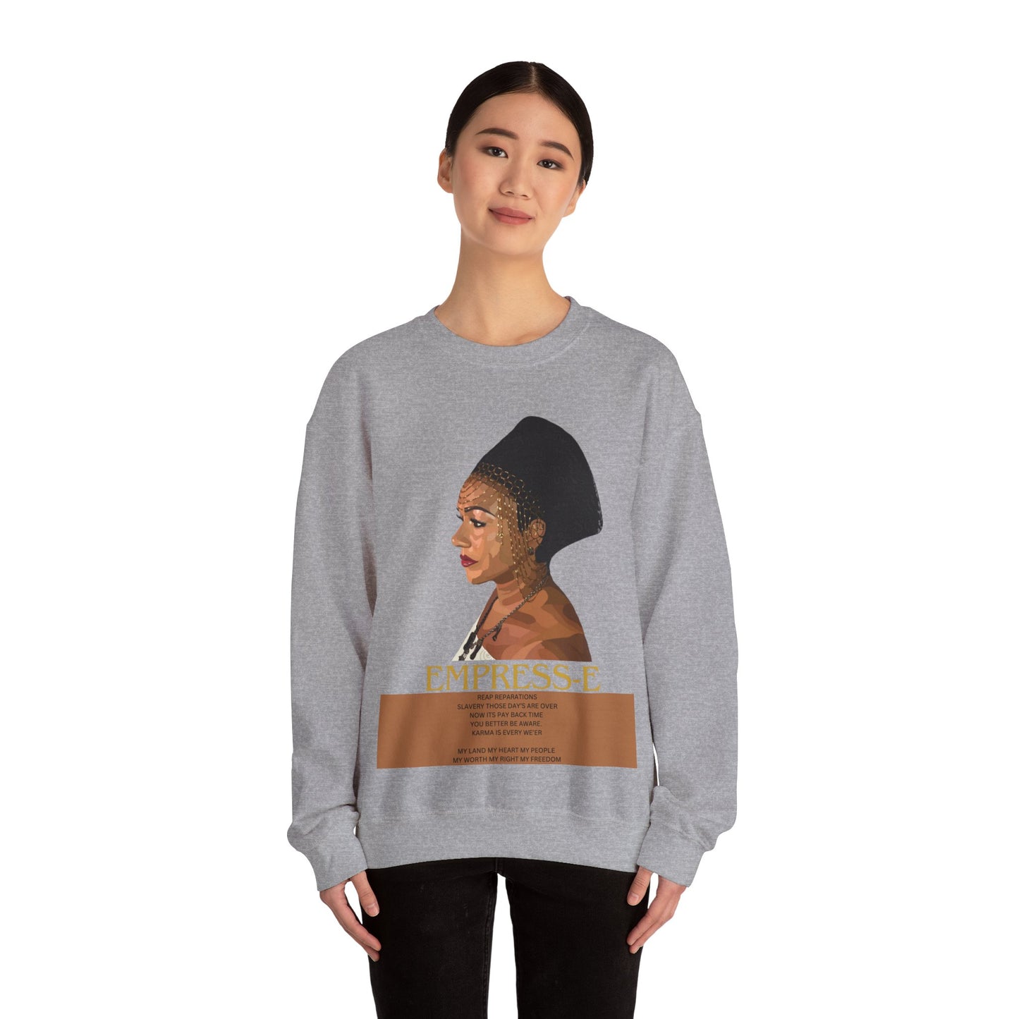 Sweatshirt My Land My Heart My People My Worth My Rights My Freedom Reparations
